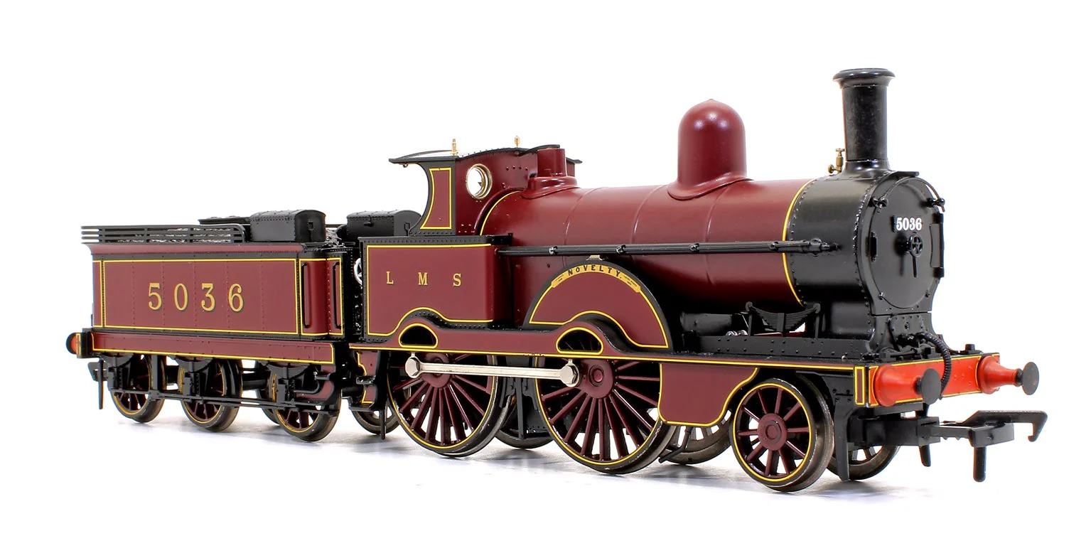 LNWR Improved Precedent Class 'Novelty' LMS Crimson Lake 2-4-0 Steam Locomotive No.5036 - Image 5
