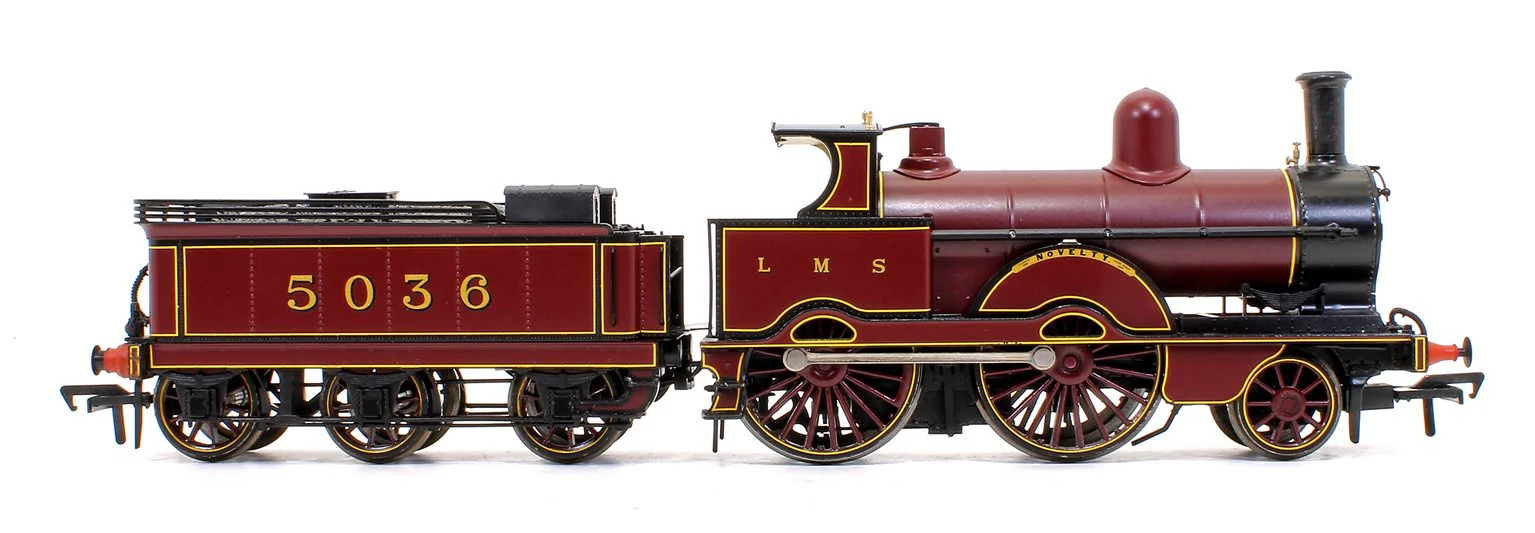 LNWR Improved Precedent Class 'Novelty' LMS Crimson Lake 2-4-0 Steam Locomotive No.5036 - Image 6