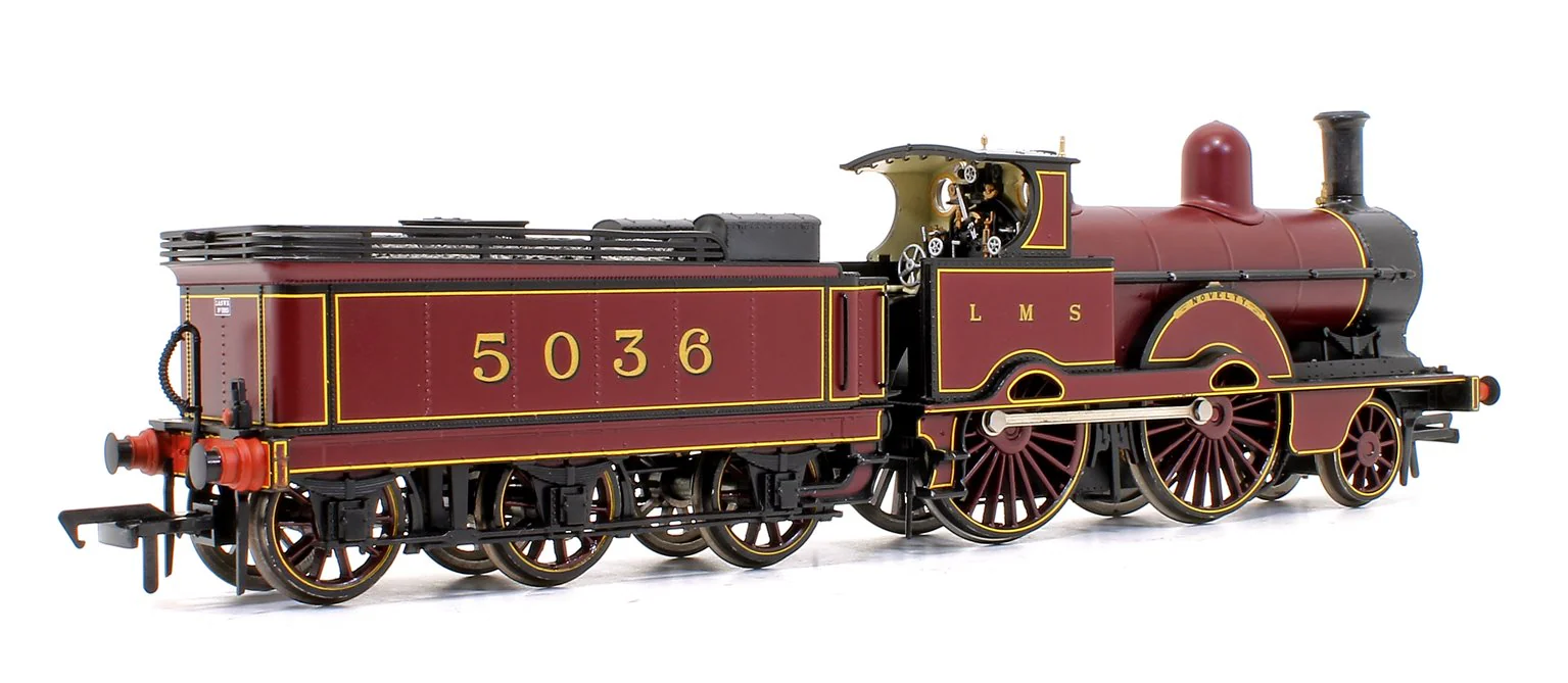 LNWR Improved Precedent Class 'Novelty' LMS Crimson Lake 2-4-0 Steam Locomotive No.5036 - Image 7