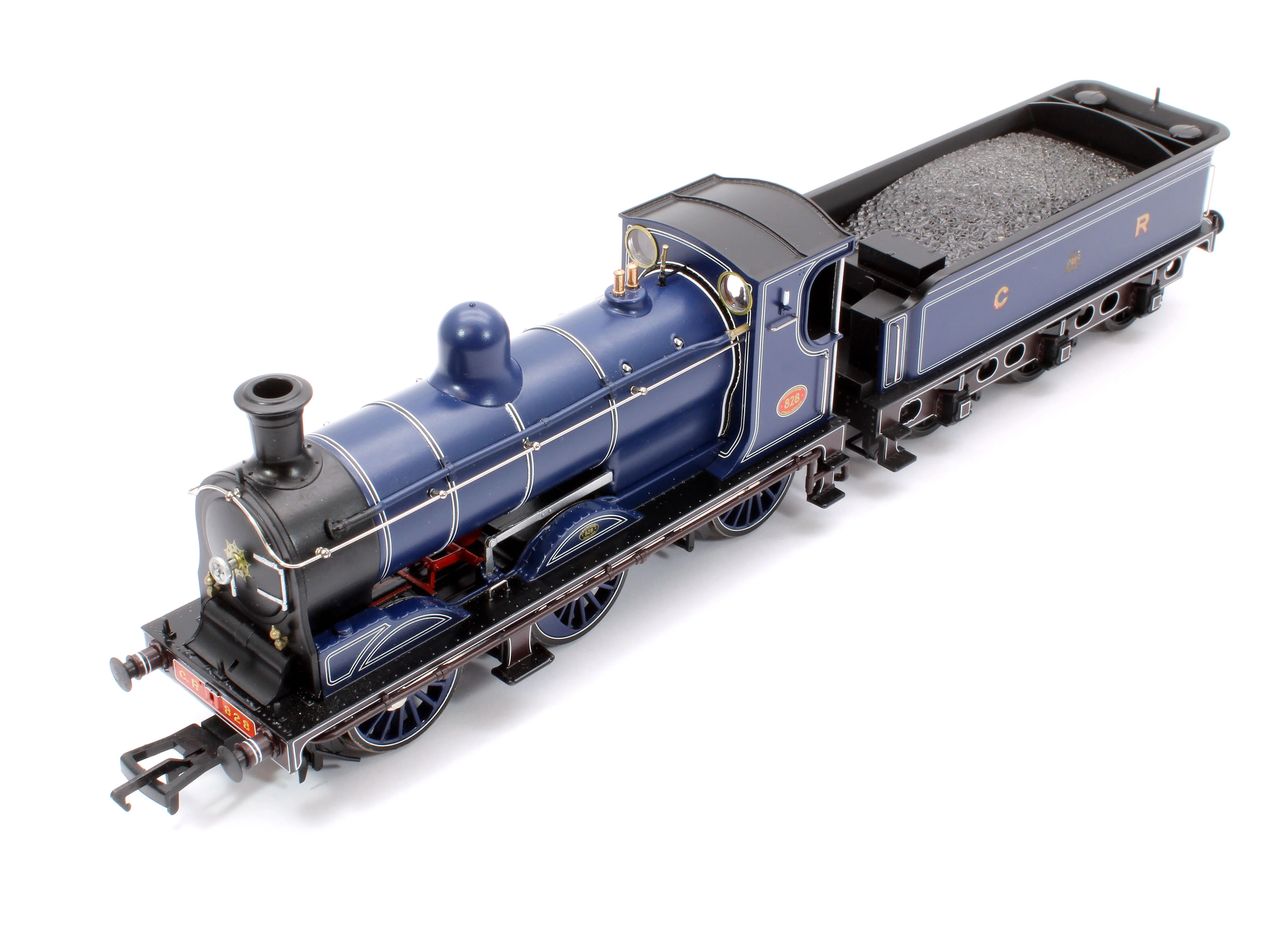 35-284ZSF Caledonian Railway Blue McIntosh 812 Class 0-6-0 Steam Locomotive No.828 (As Preserved) DCC Sound - Image 12