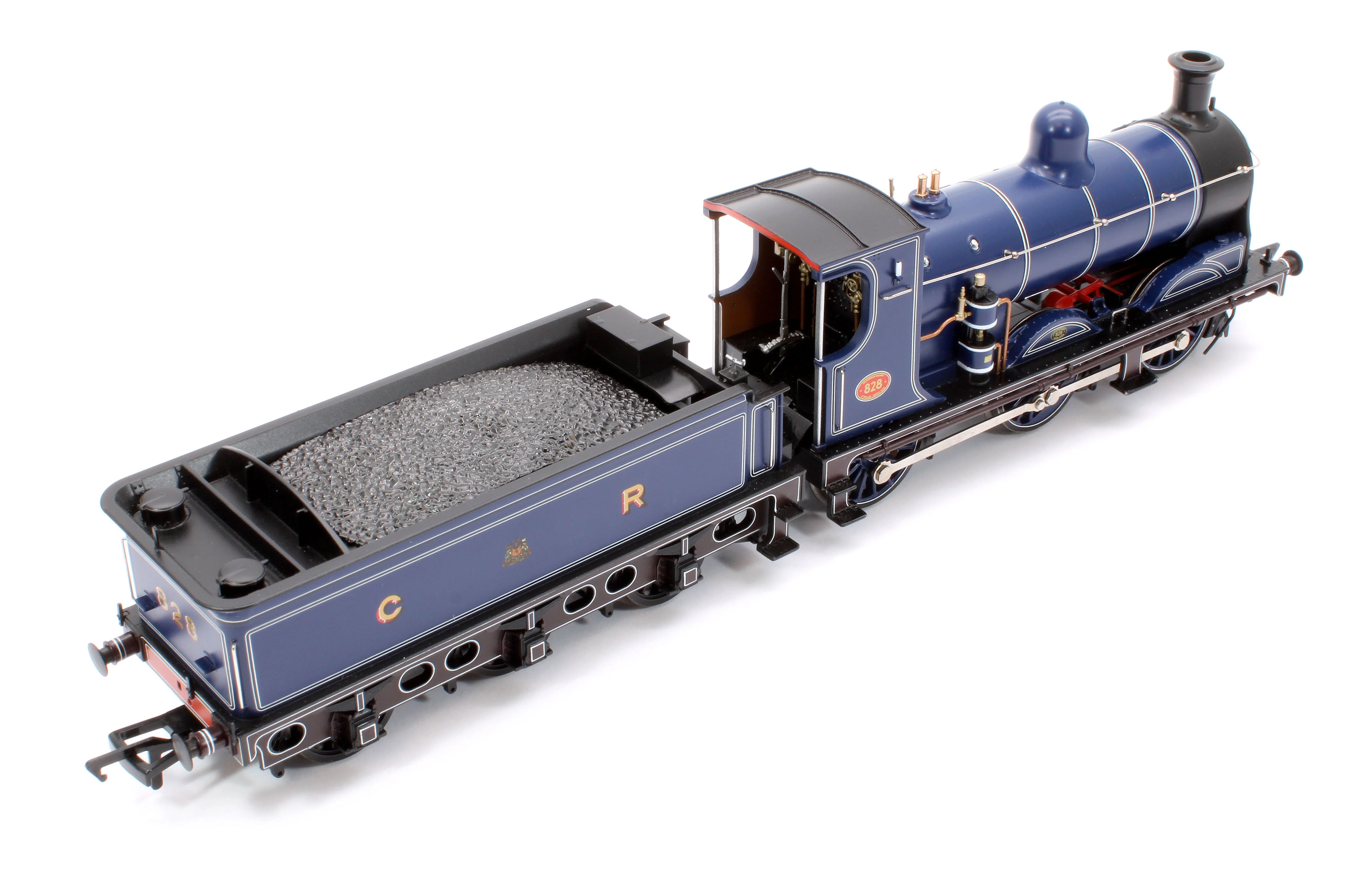 35-284ZSF Caledonian Railway Blue McIntosh 812 Class 0-6-0 Steam Locomotive No.828 (As Preserved) DCC Sound - Image 13