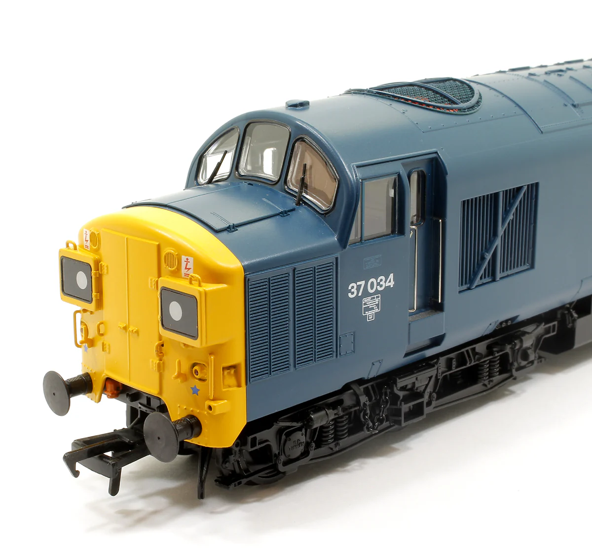 35-301 Class 37/0 Split Headcode 37034 BR Blue Diesel Locomotive - Image 8