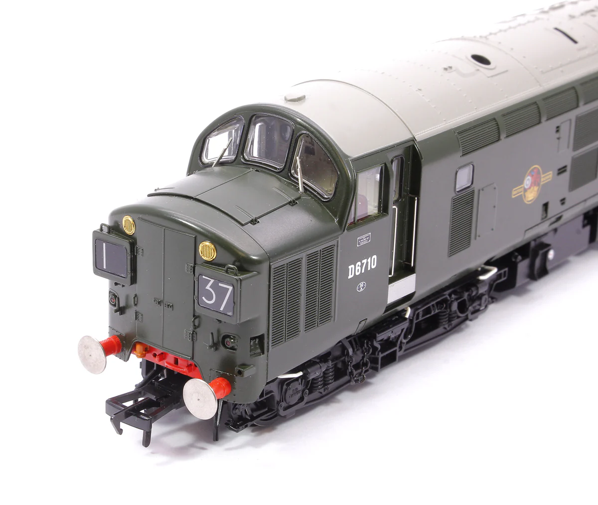 35-302 Class 37/0 Split Headcode D6710 BR Green (Late Crest) Diesel Locomotive - Image 8