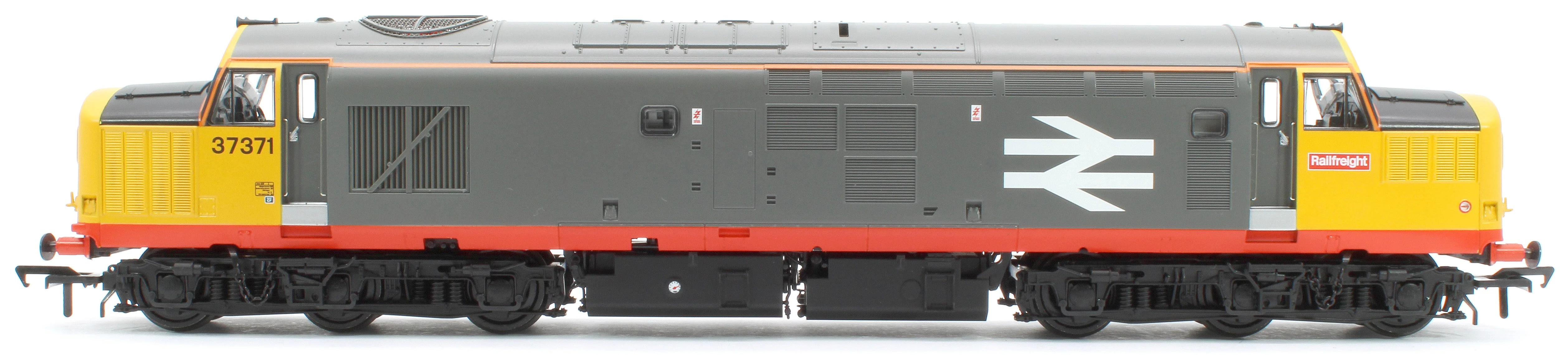 Pre-Owned 35-305 Class 37/0 Centre Headcode 37371 BR Railfeight (Red Stripe) Diesel Locomotive - Image 5