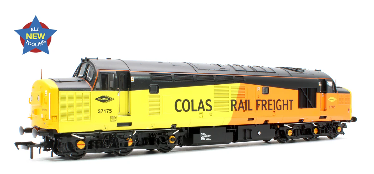 35-310 Class 37/0 Centre Headcode 37175 Colas Rail Diesel Locomotive