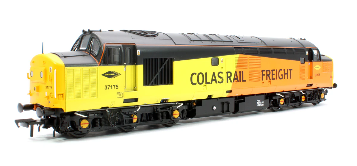 35-310SF Class 37/0 Centre Headcode 37175 Colas Rail Diesel Locomotive (DCC Sound) - Image 3
