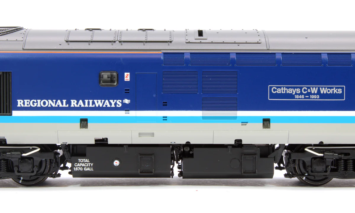 35-338SF Class 37/4 37414 'Cathays C&W Works 1846-1993' BR Regional Railways Diesel Locomotive (DCC Sound) - Image 10