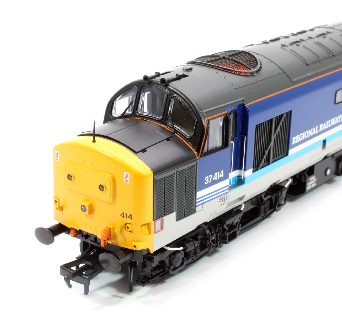 35-338SF Class 37/4 37414 'Cathays C&W Works 1846-1993' BR Regional Railways Diesel Locomotive (DCC Sound) - Image 8