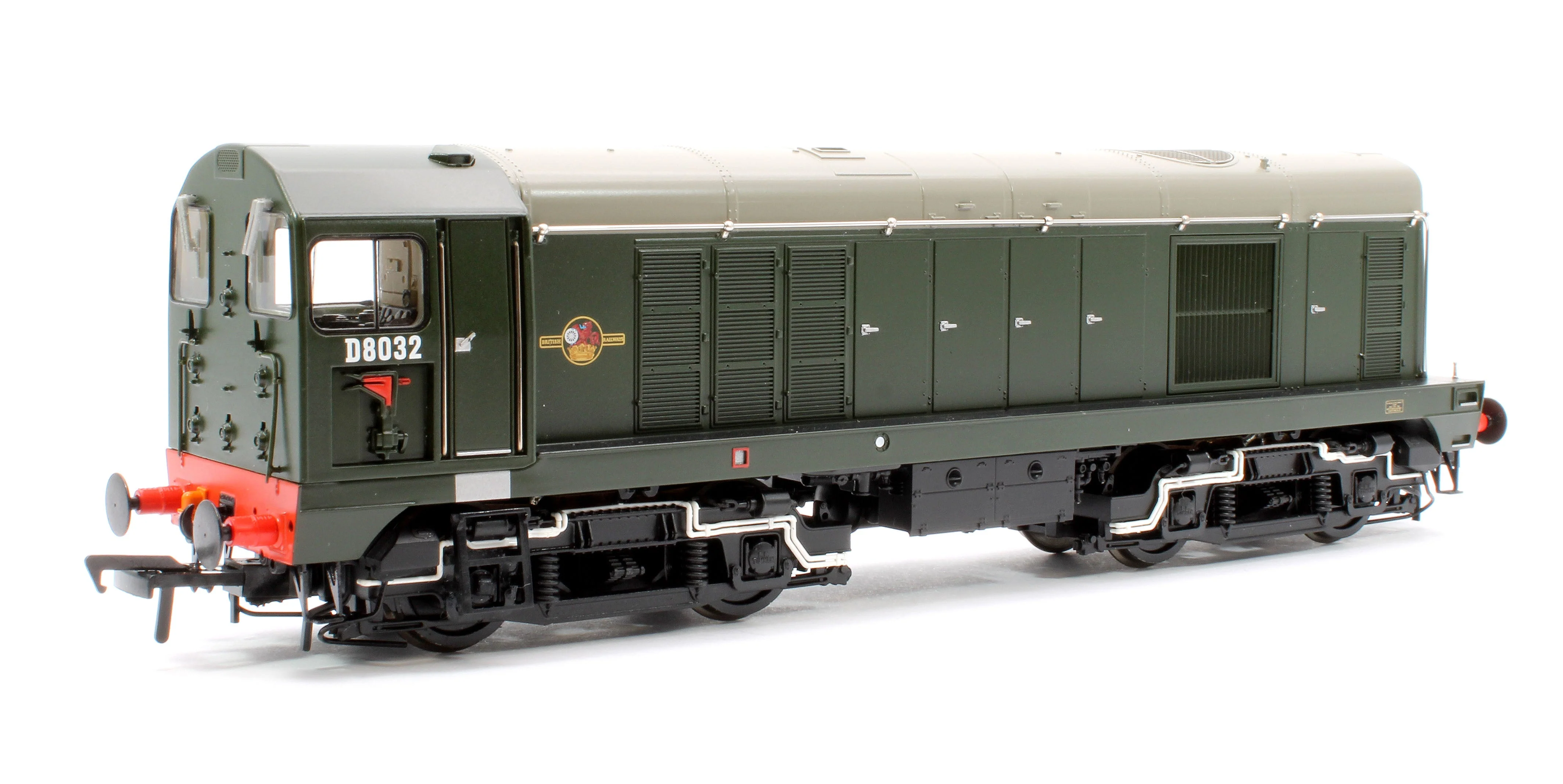 Pre-Owned 35-352 Class 20/0 Disc Headcode & Tablet Catcher D8032 BR Green (Late Crest) Diesel Locomotive - Image 3