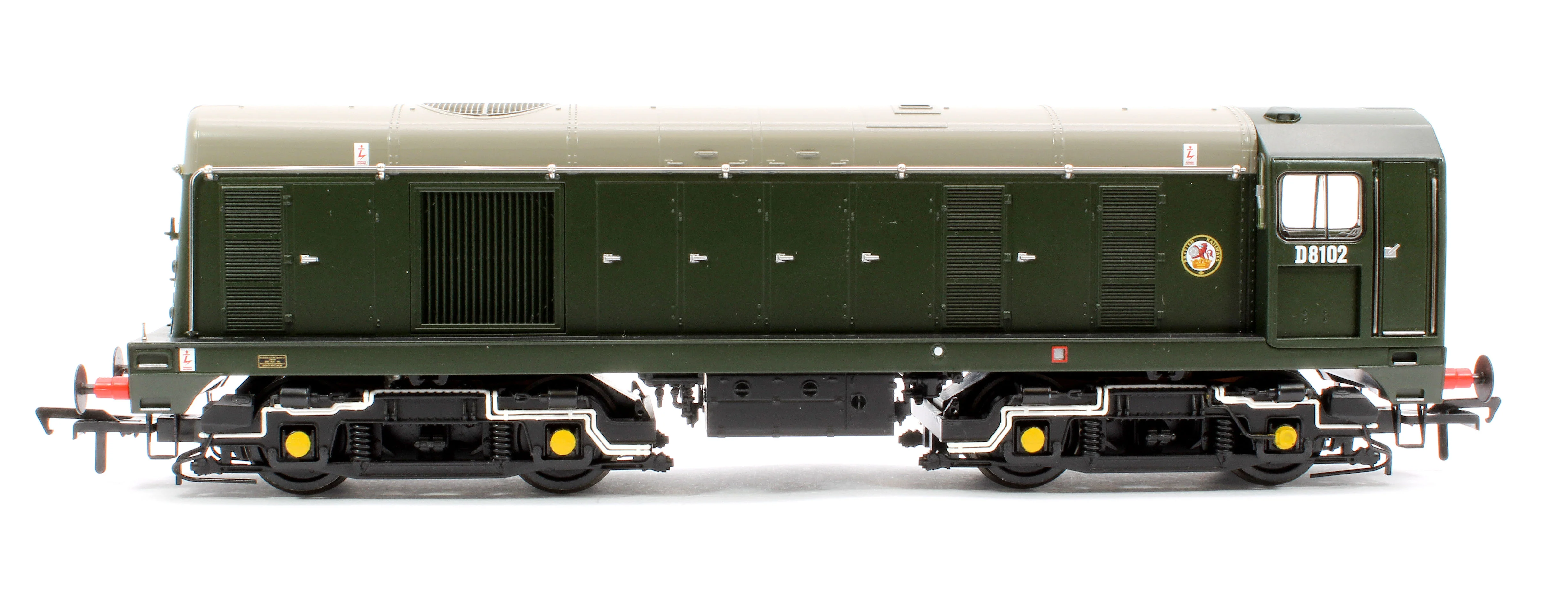 35-352A Class 20/0 Disc Headcode & Tablet Catcher D8102 BR Green (Roundel) Diesel Locomotive - Image 5