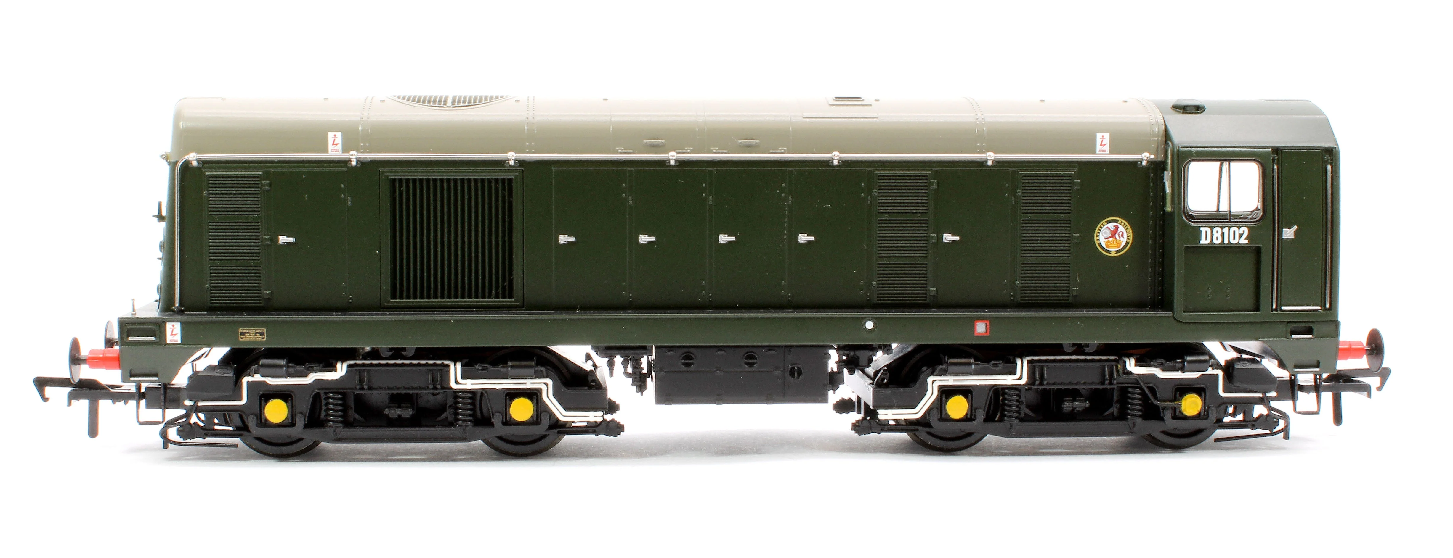 35-352A Pre-Owned Class 20/0 Disc Headcode & Tablet Catcher D8102 BR Green (Roundel) Diesel Locomotive - Image 5