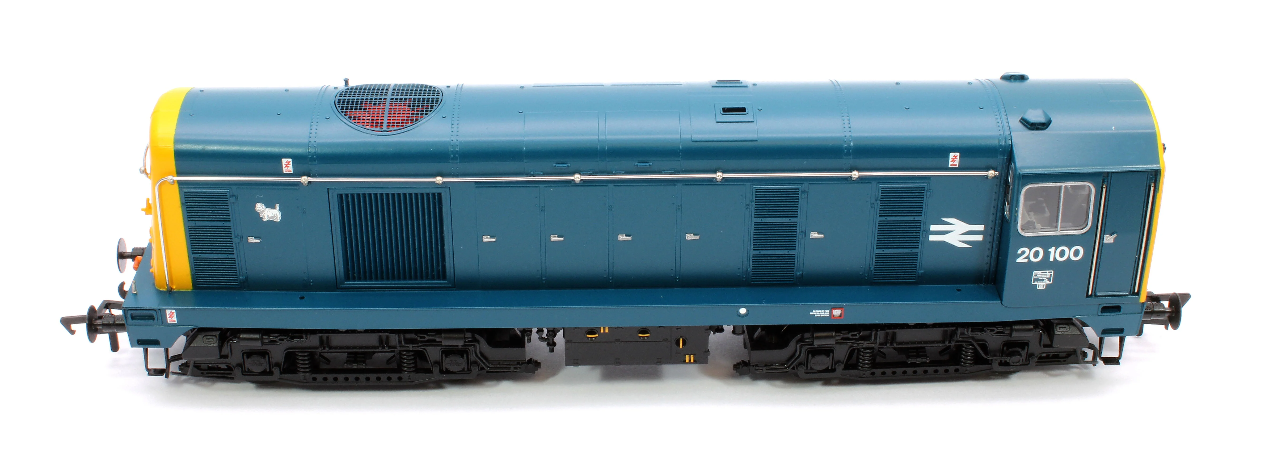 35-356RJ Pre-Owned Class 20/0 Disc Headcode 20100 BR Blue Diesel Locomotive - Image 8