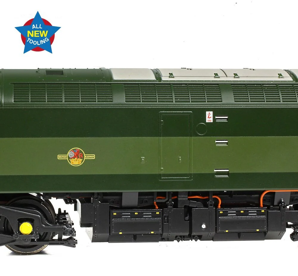 35-410A Class 47/0 D1922 BR Two-Tone Green (Small Yellow Panels) Diesel Locomotive - Image 5
