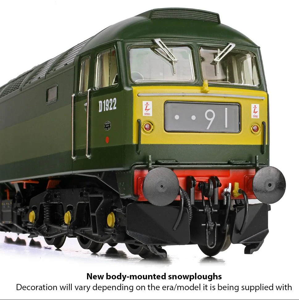 35-410A Class 47/0 D1922 BR Two-Tone Green (Small Yellow Panels) Diesel Locomotive - Image 6