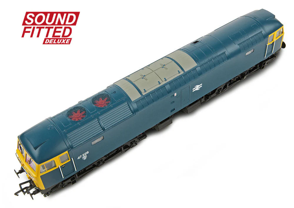 35-411ASFX Class 47/0 47226 BR Blue Diesel Locomotive - DCC Sound Deluxe - Image 5