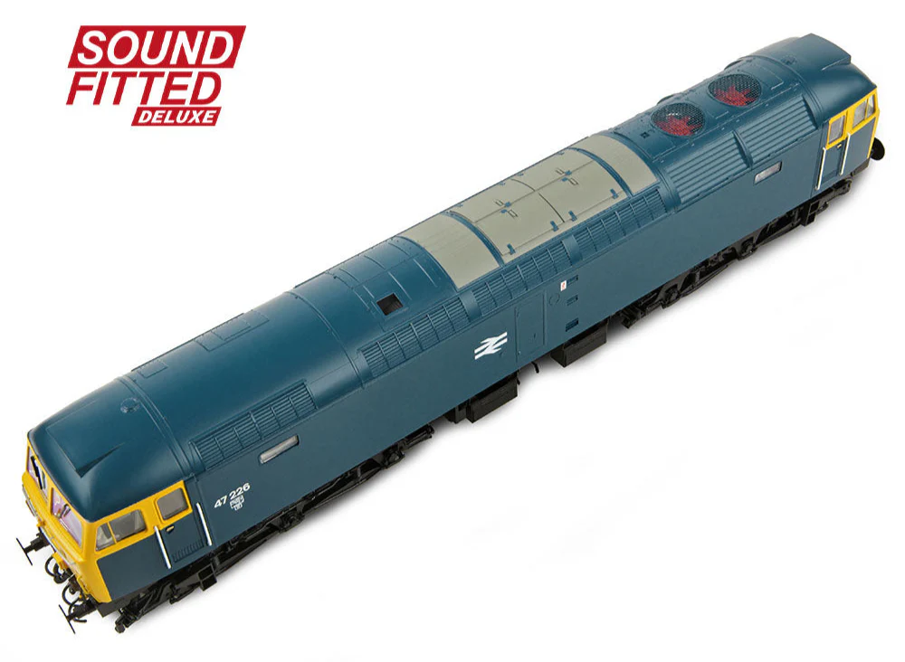 35-411ASFX Class 47/0 47226 BR Blue Diesel Locomotive - DCC Sound Deluxe - Image 6