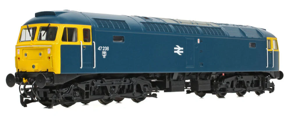 35-411B Class 47/0 47238 BR Blue Diesel Locomotive - Image 3