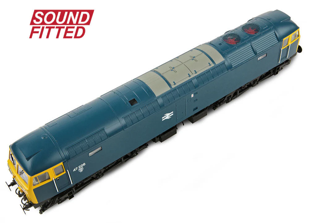 35-411BSF Class 47/0 47238 BR Blue Diesel Locomotive - DCC Sound - Image 6