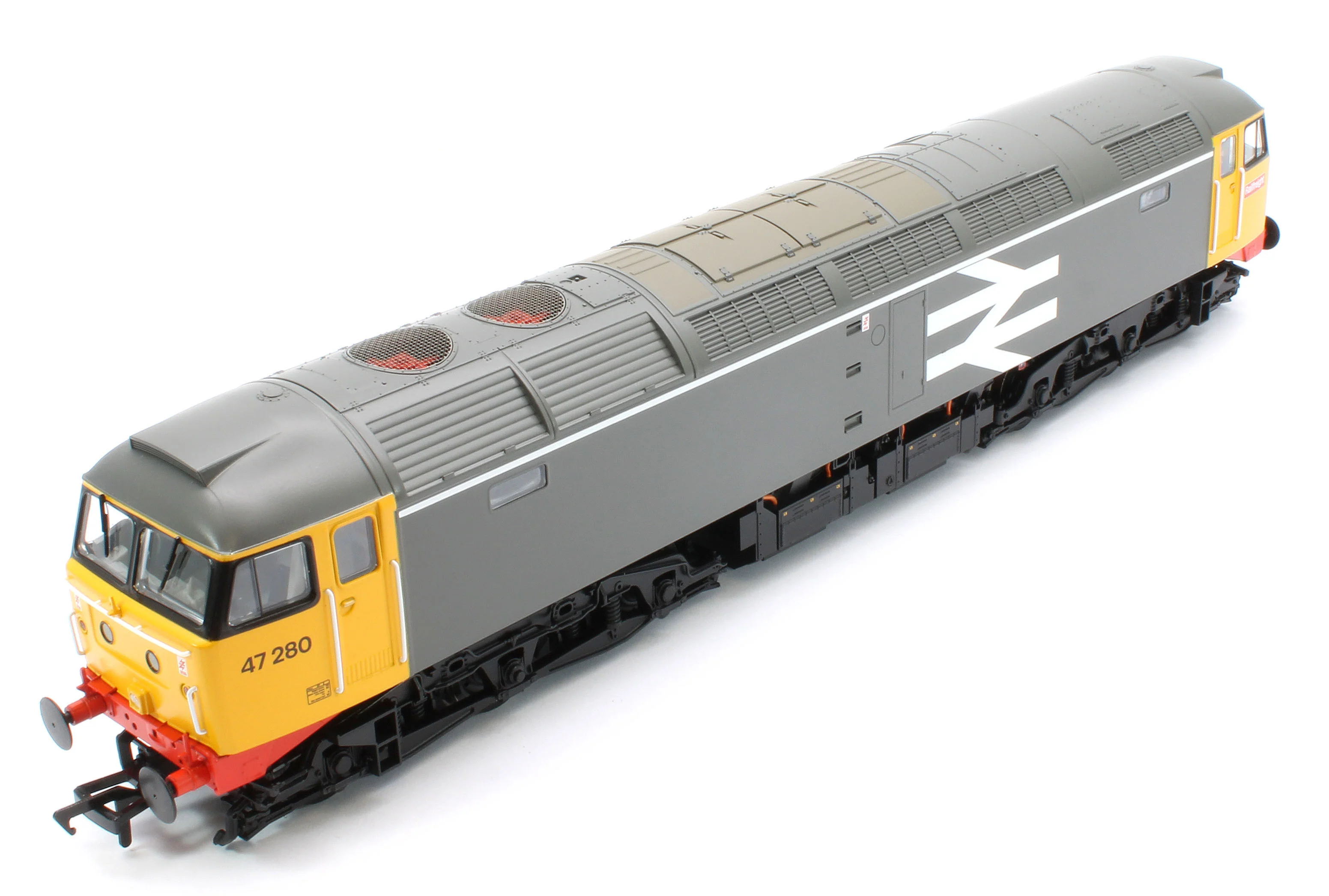 35-416SF Class 47/0 47280 BR Railfreight Grey Diesel Locomotive - DCC Sound - Image 10