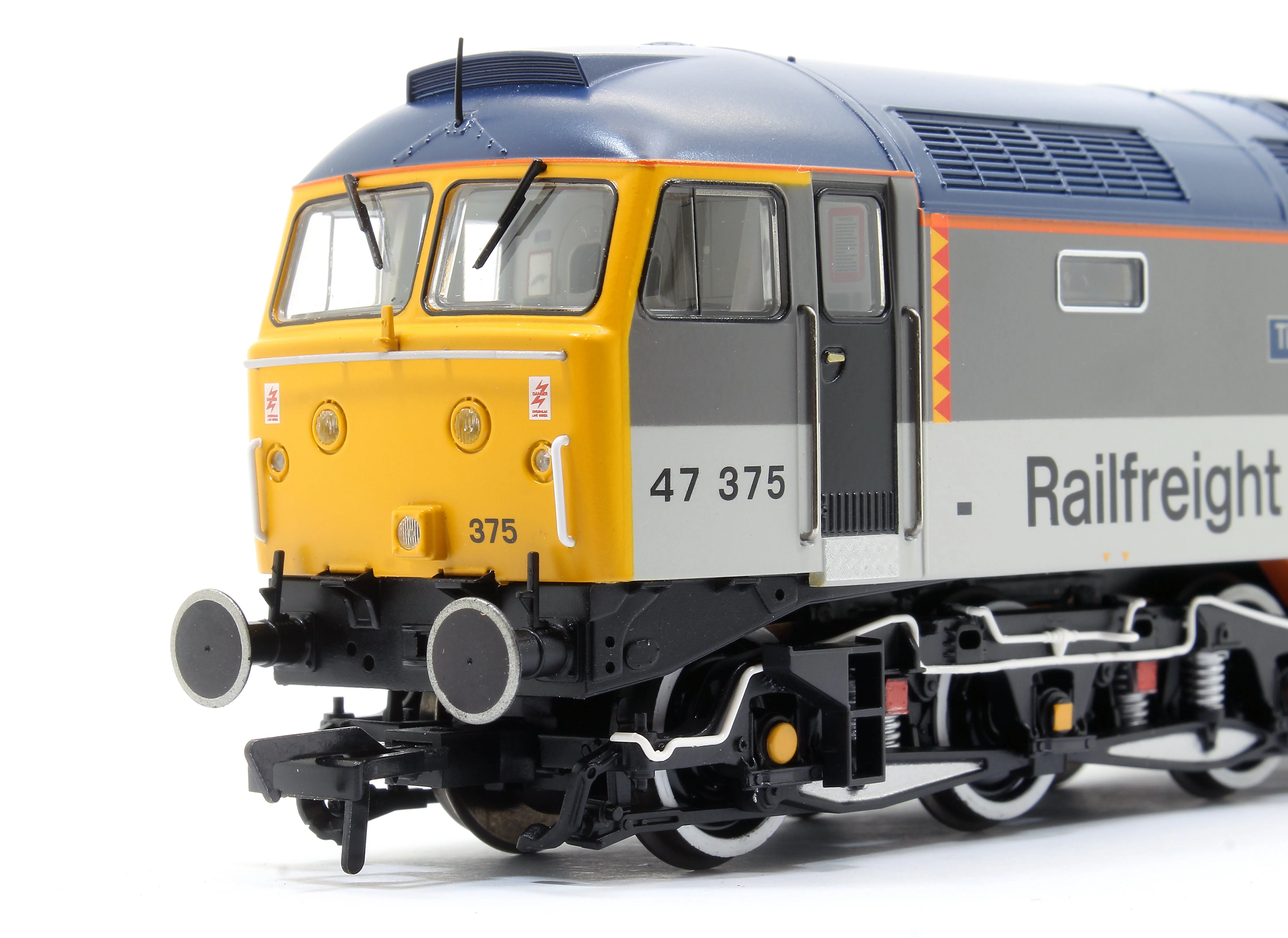 Pre-Owned 35-419 Class 47/3 47375 'Tinsley Traction Depot' BR RF Distribution European Diesel Locomotive - DCC Fitted - Image 2