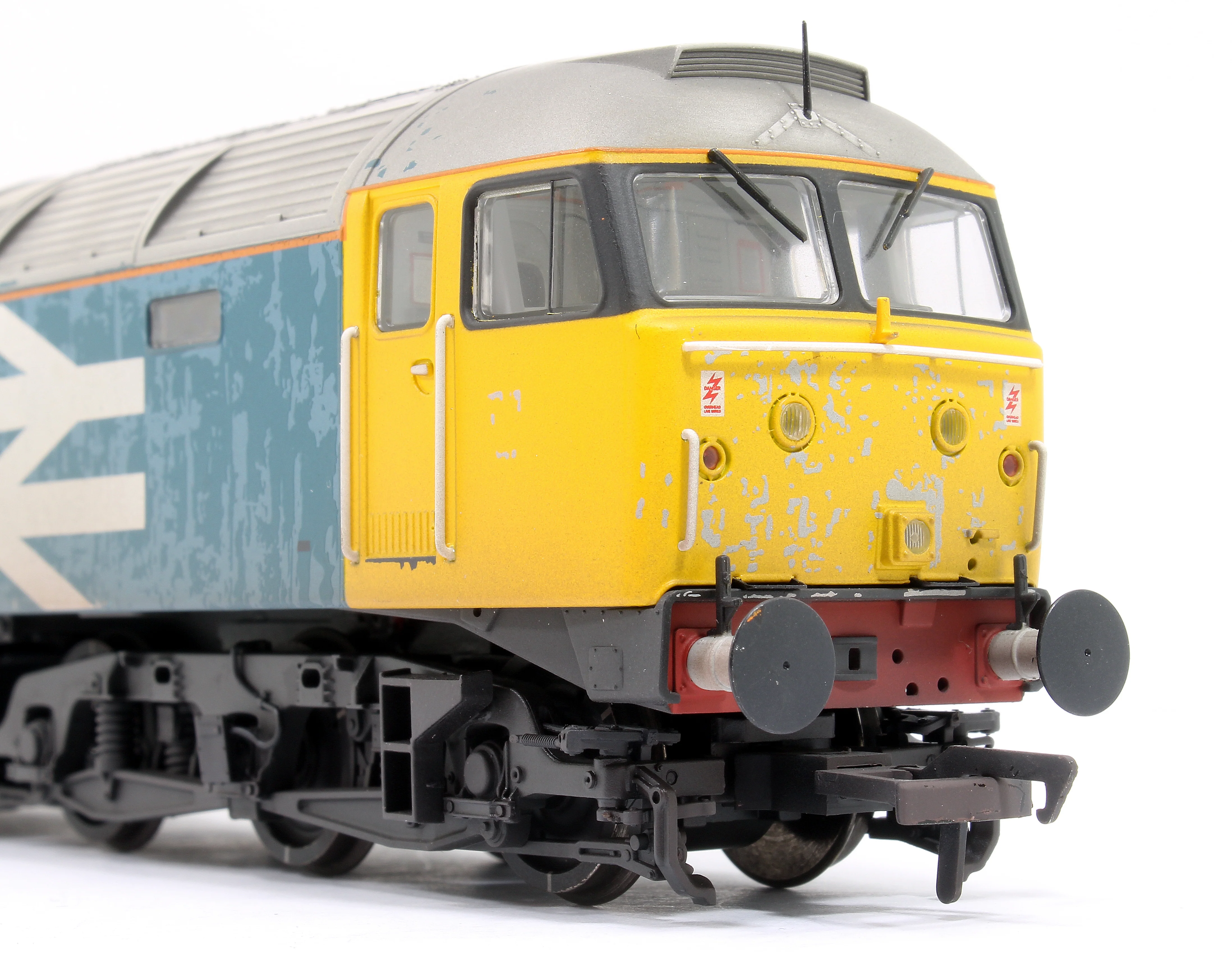 35-421 Class 47/4 47526 BR Blue (Large Logo) Diesel Locomotive - Weathered - Image 5