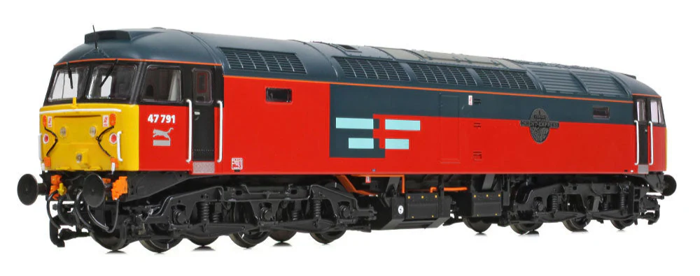 35-429 Class 47/7 47791 'Venice Simplon Orient Express' Rail Express Systems Diesel Locomotive - Image 3