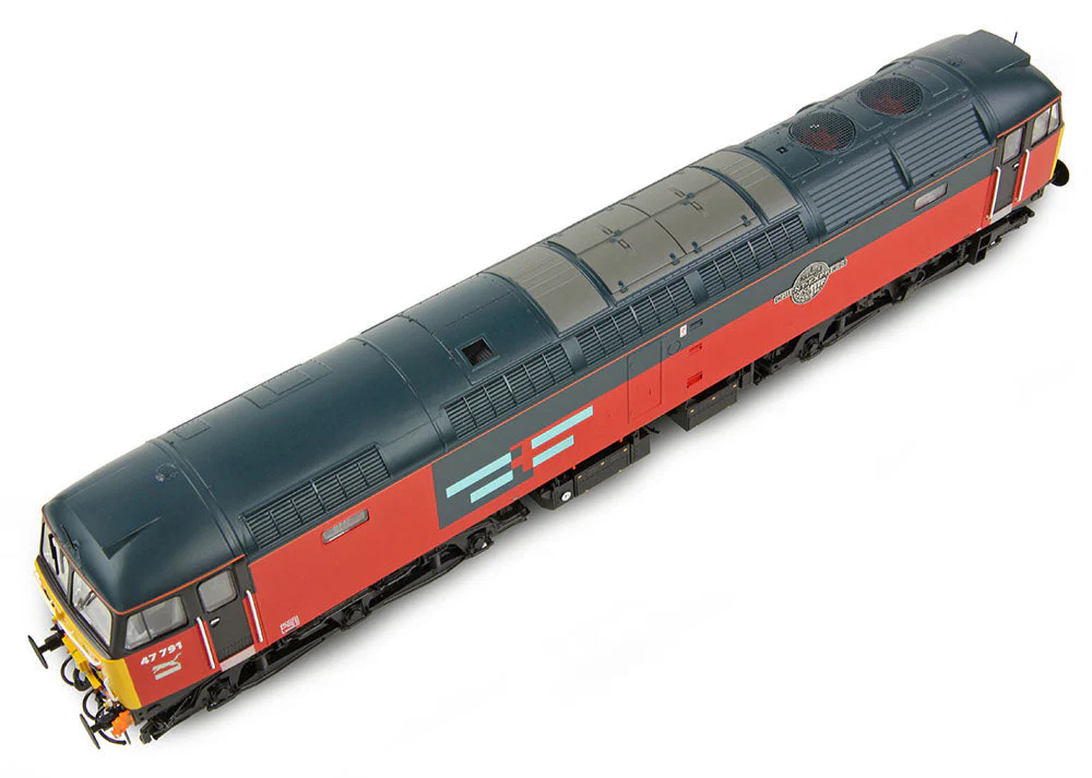 35-429 Class 47/7 47791 'Venice Simplon Orient Express' Rail Express Systems Diesel Locomotive - Image 6
