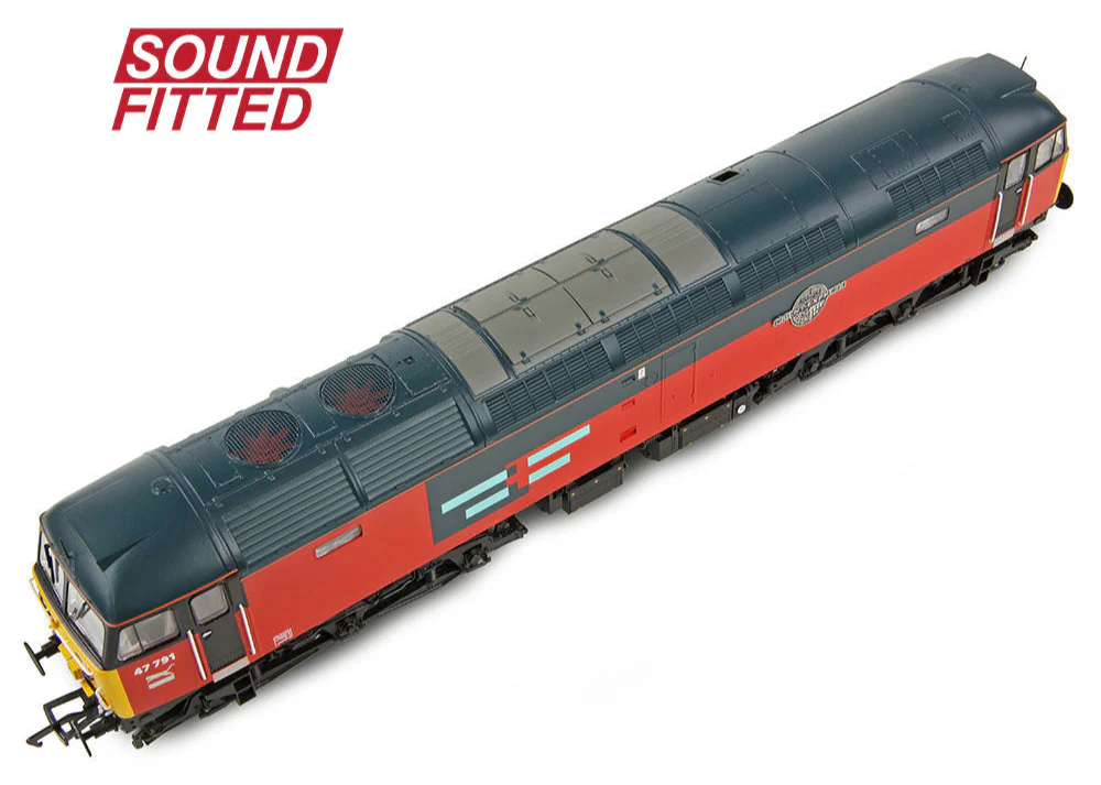 35-429SF Class 47/7 47791 'Venice Simplon Orient Express' Rail Express Systems Diesel Locomotive - DCC Sound - Image 5