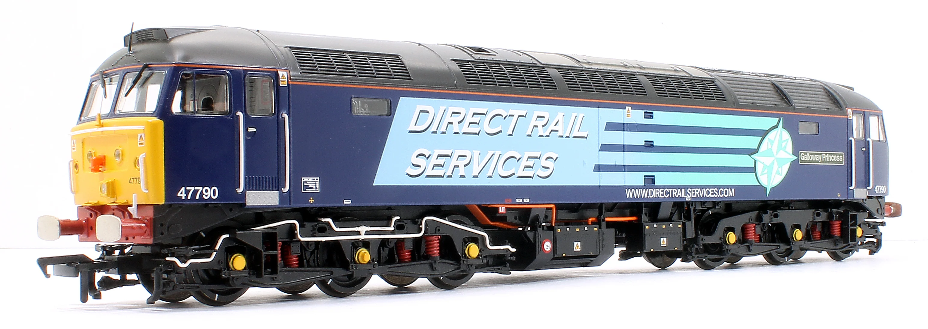 35-432 Class 47/7 47790 'Galloway Princess' DRS Compass (Original) Diesel Locomotive - Image 2