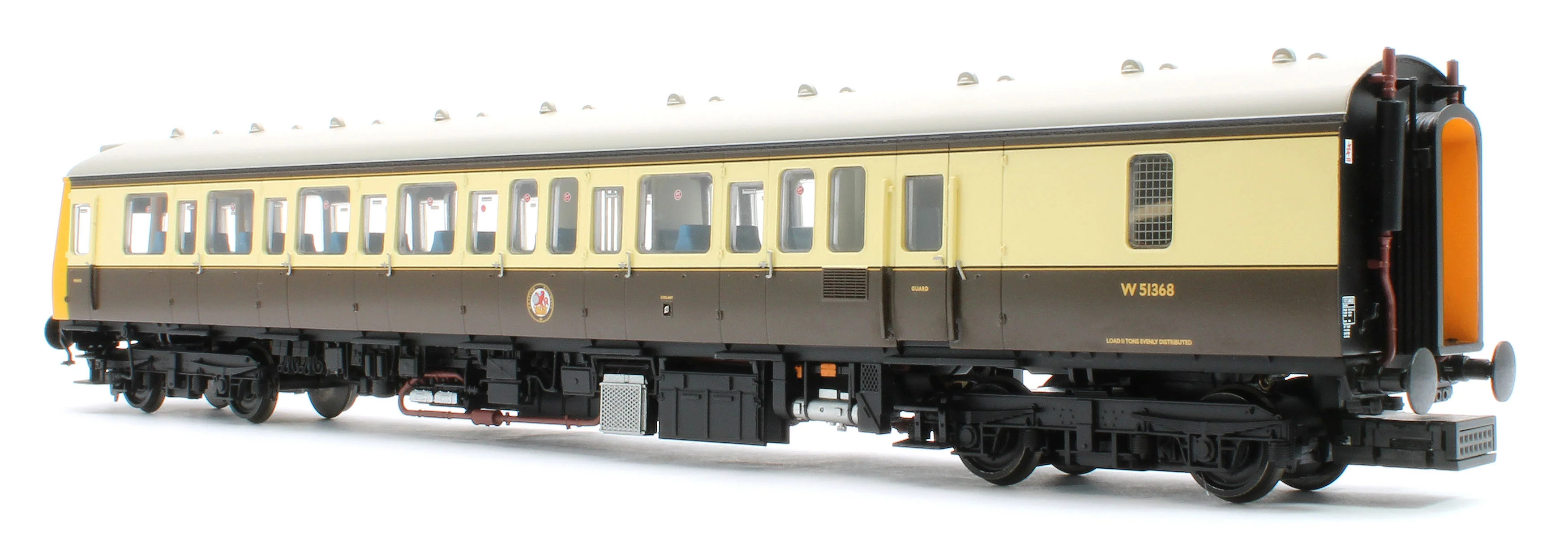 35-500Z Class 117 3 Car DMU Set Number B430 GW 150 Chocolate & Cream (Kernow Model Rail Centre Exclusive) - Image 11