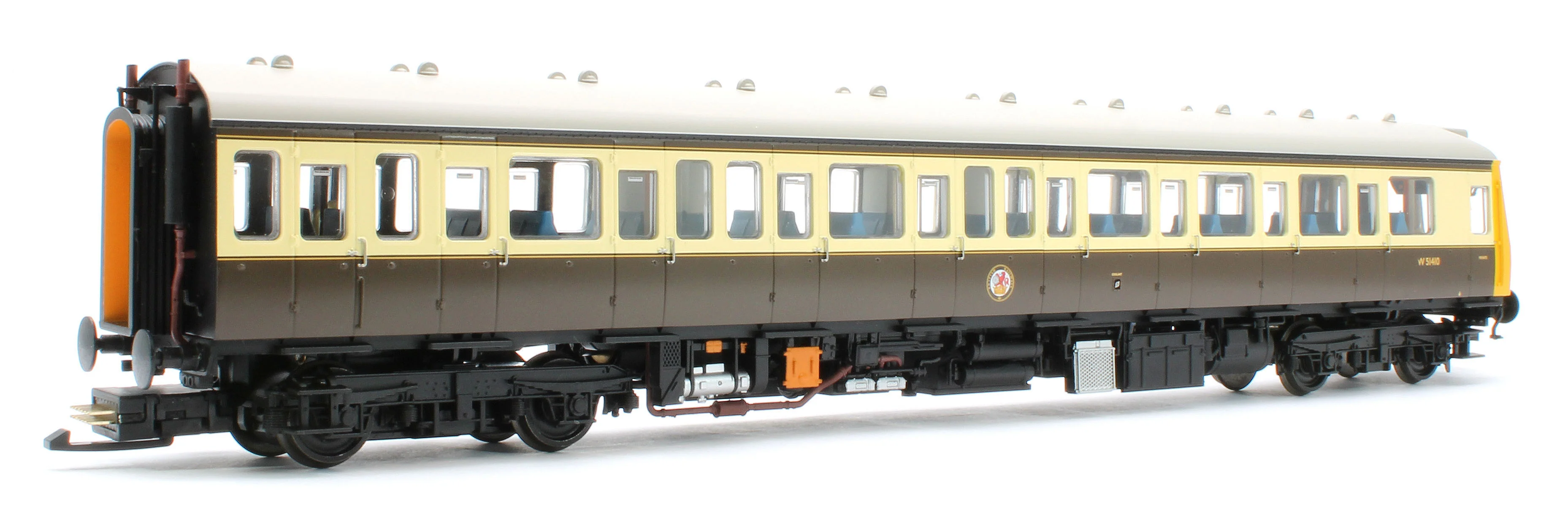 35-500Z Class 117 3 Car DMU Set Number B430 GW 150 Chocolate & Cream (Kernow Model Rail Centre Exclusive) - Image 5