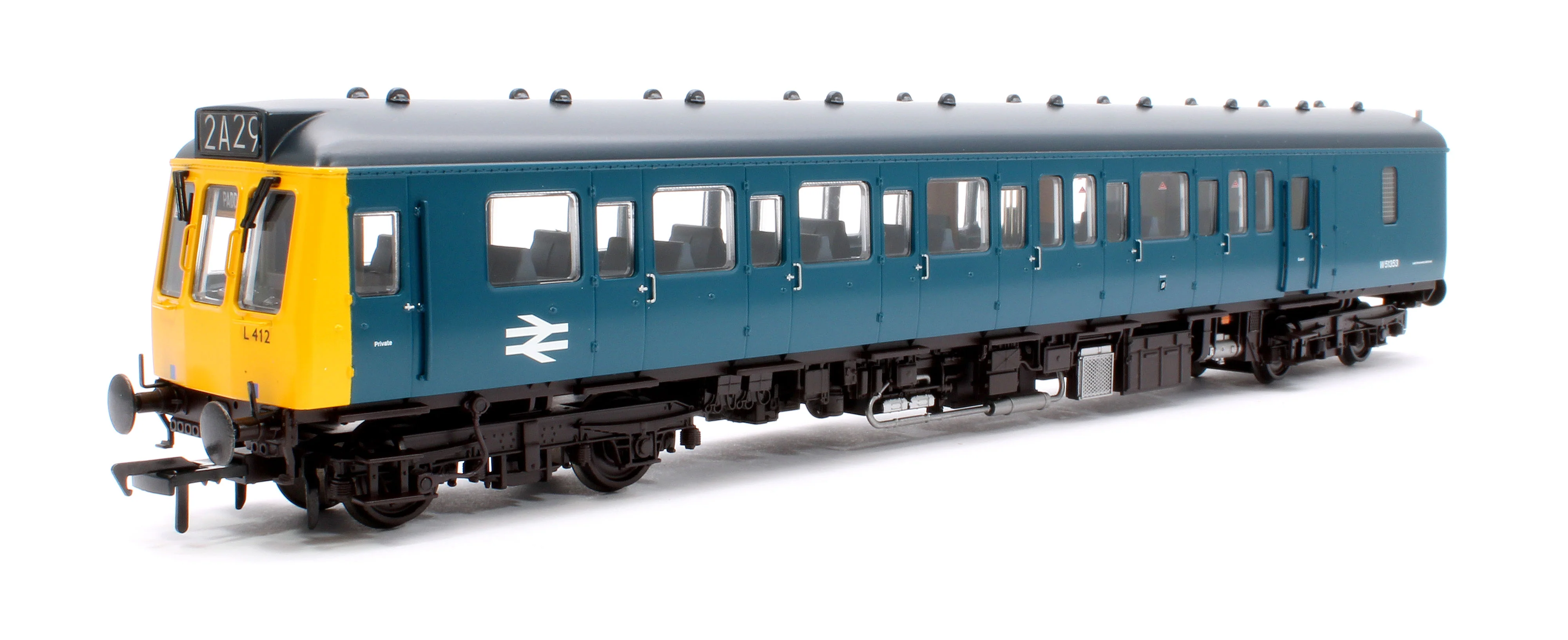 35-504SF Class 117 3-Car DMU L412 BR Blue - DCC Sound - Image 8