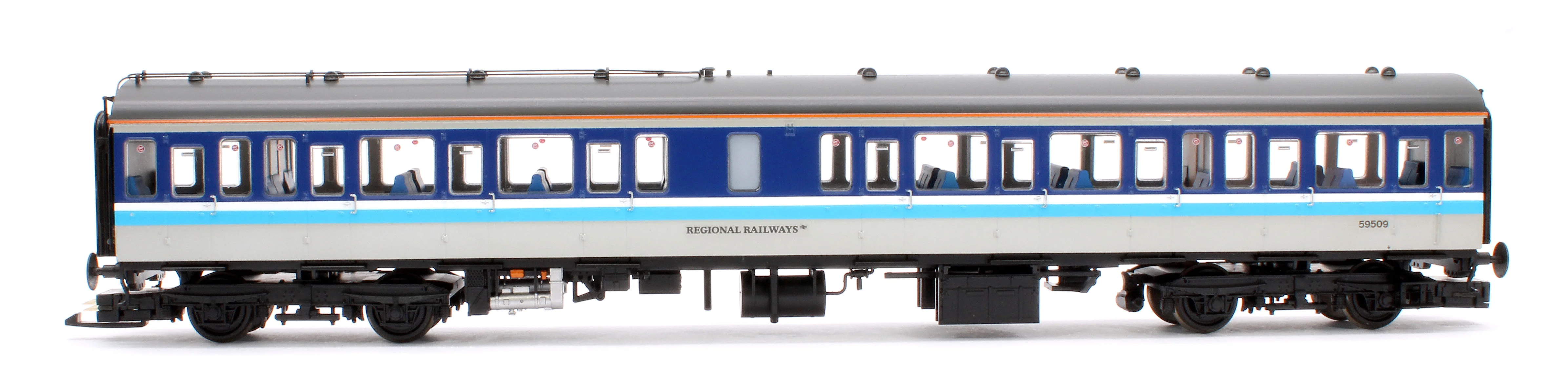 35-505 Class 117 3-Car DMU 117308 BR Regional Railways - Image 7