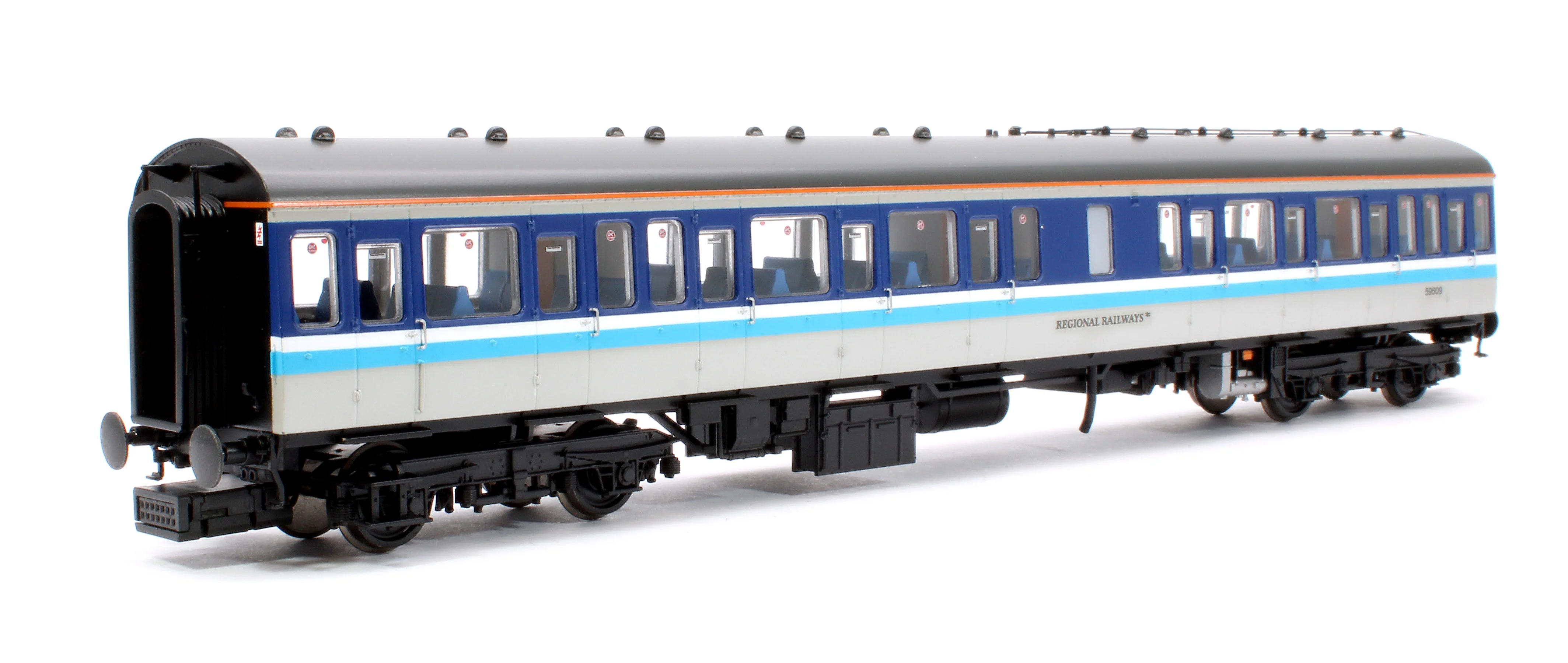 35-505 Class 117 3-Car DMU 117308 BR Regional Railways - Image 8