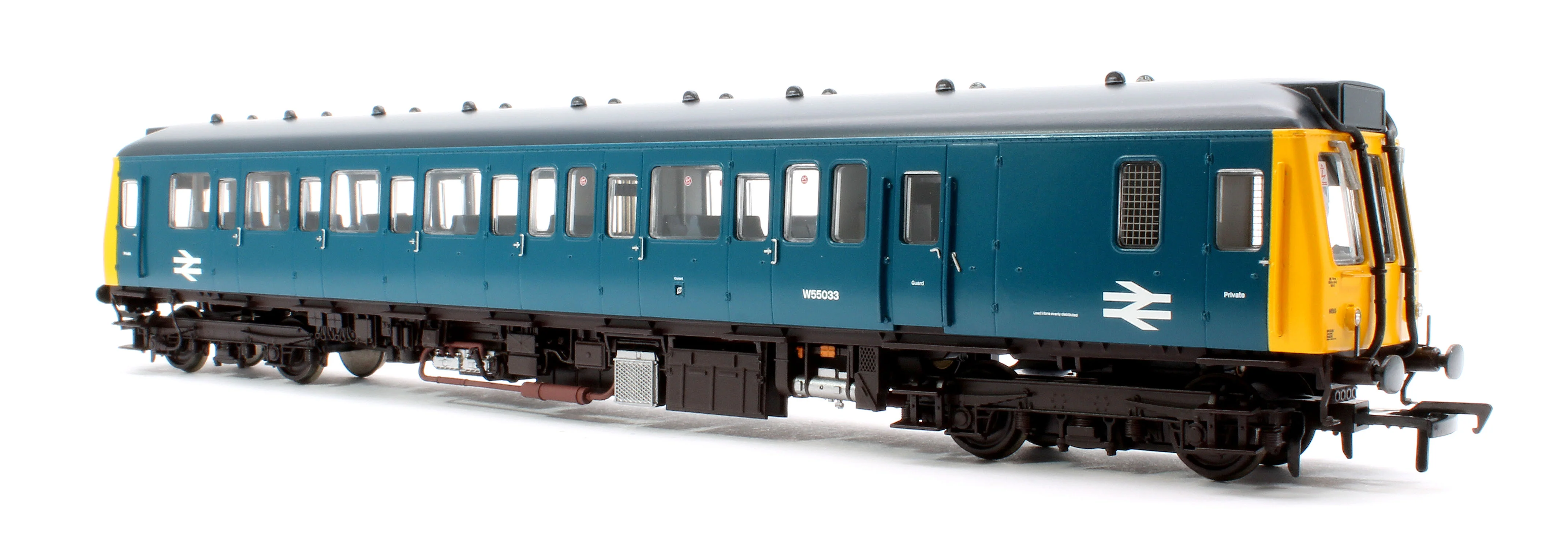 35-529SF Class 121 Single-Car DMU W55033 BR Blue - DCC Sound - Image 2