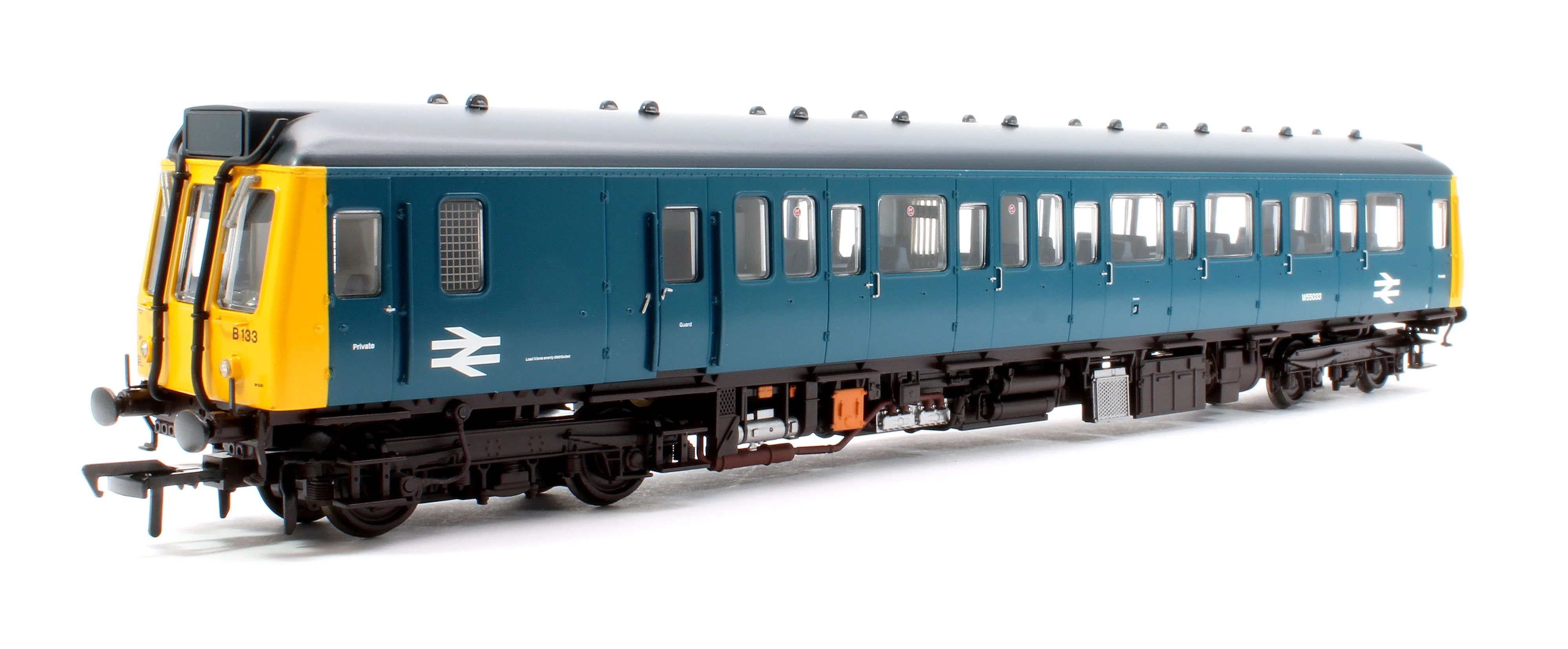 35-529SF Class 121 Single-Car DMU W55033 BR Blue - DCC Sound - Image 3