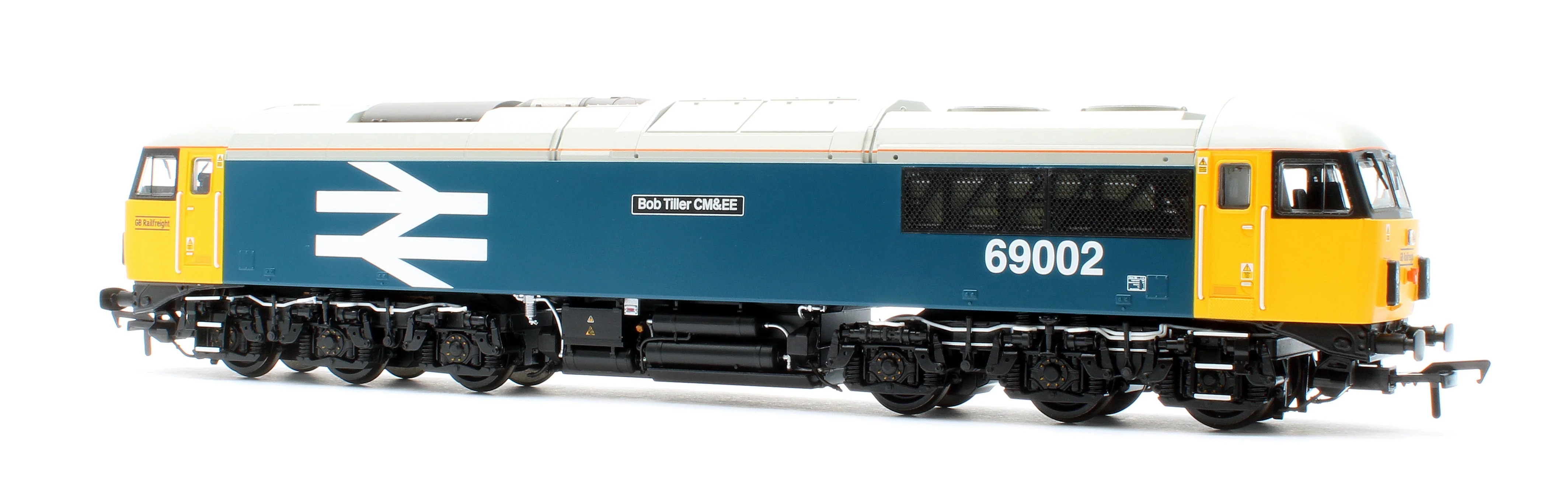 35-777 Pre-Owned Class 69 69002 'Bob Tiller CM&EE' BR Blue (Large Logo) (GBRf) Diesel Locomotive - Image 4