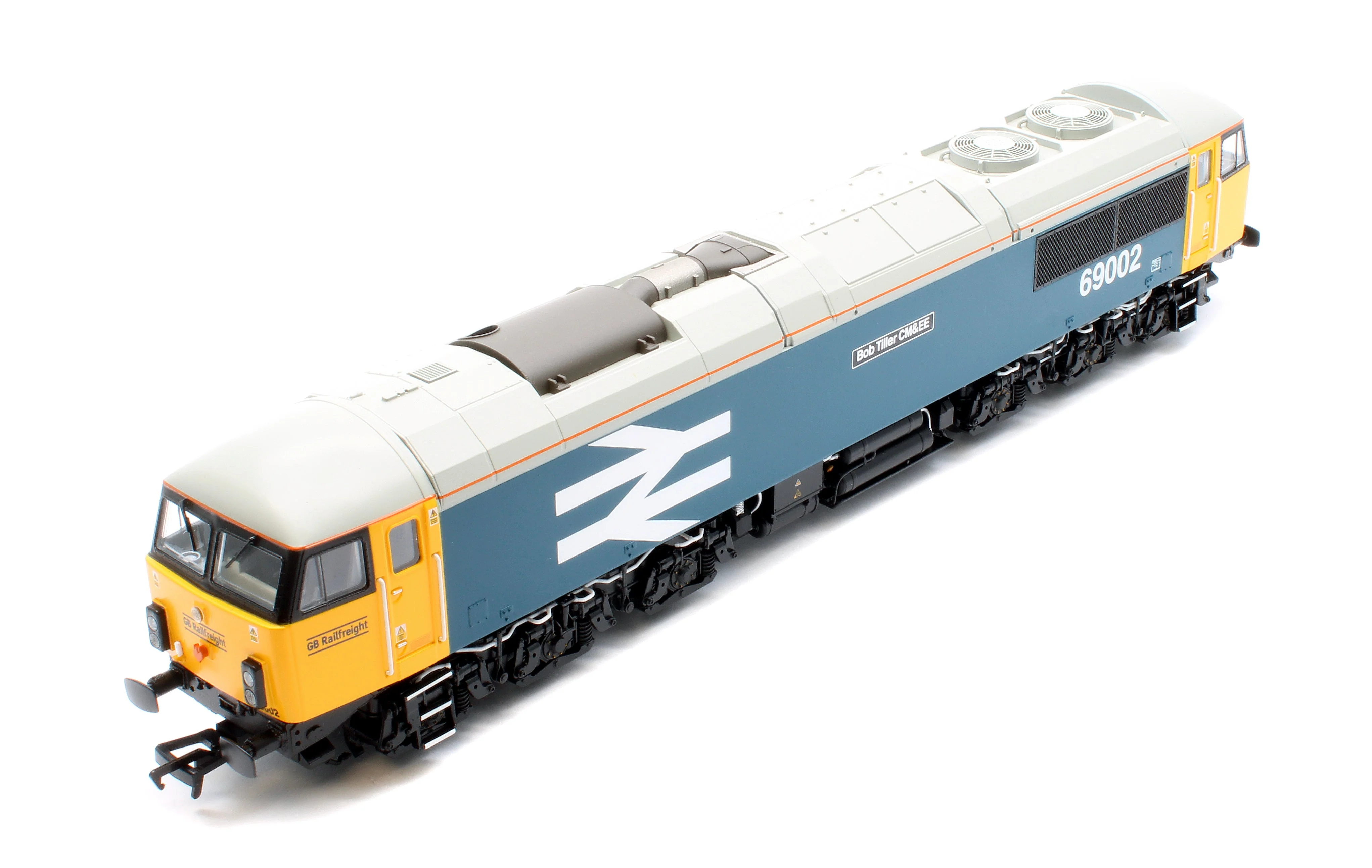 35-777 Pre-Owned Class 69 69002 'Bob Tiller CM&EE' BR Blue (Large Logo) (GBRf) Diesel Locomotive - Image 8