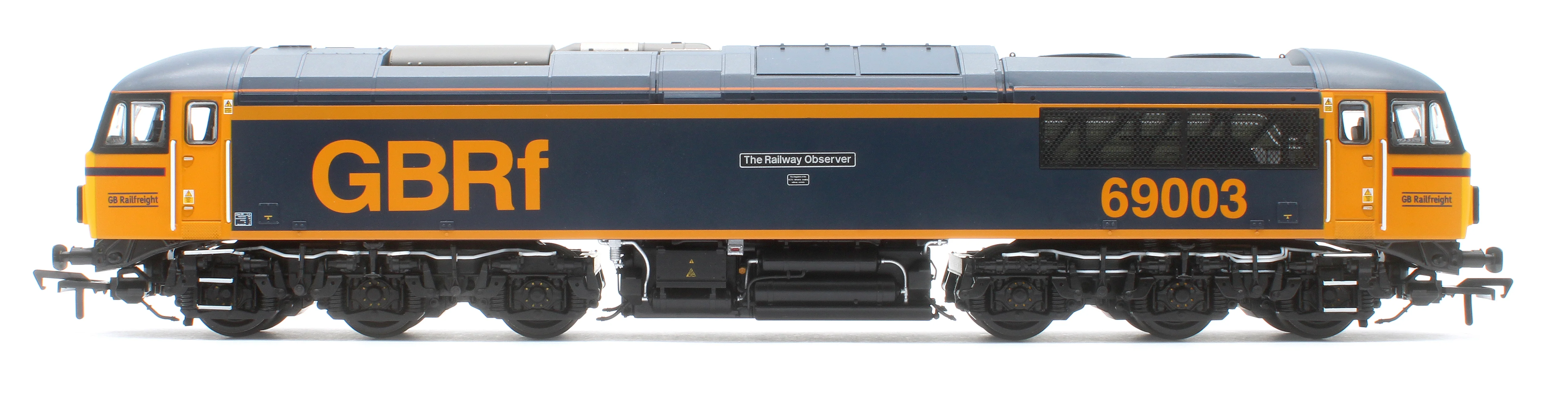 35-778SF Class 69 69003 'The Railway Observer' GBRf Diesel Locomotive - DCC Sound - Image 6