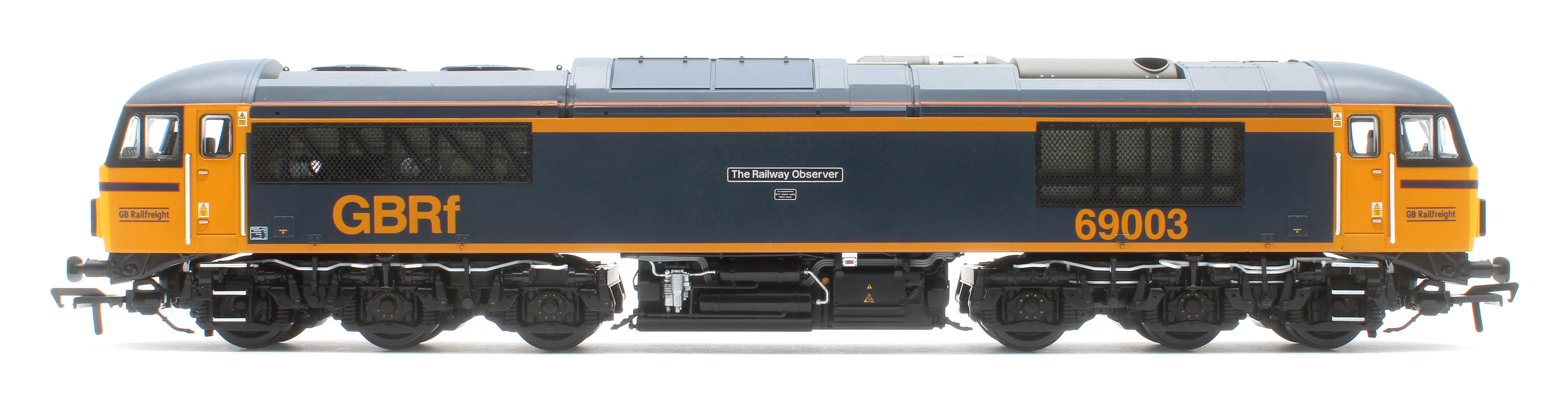 35-778SFX Class 69 69003 'The Railway Observer' GBRf Diesel Locomotive - DCC Sound Deluxe - Image 5