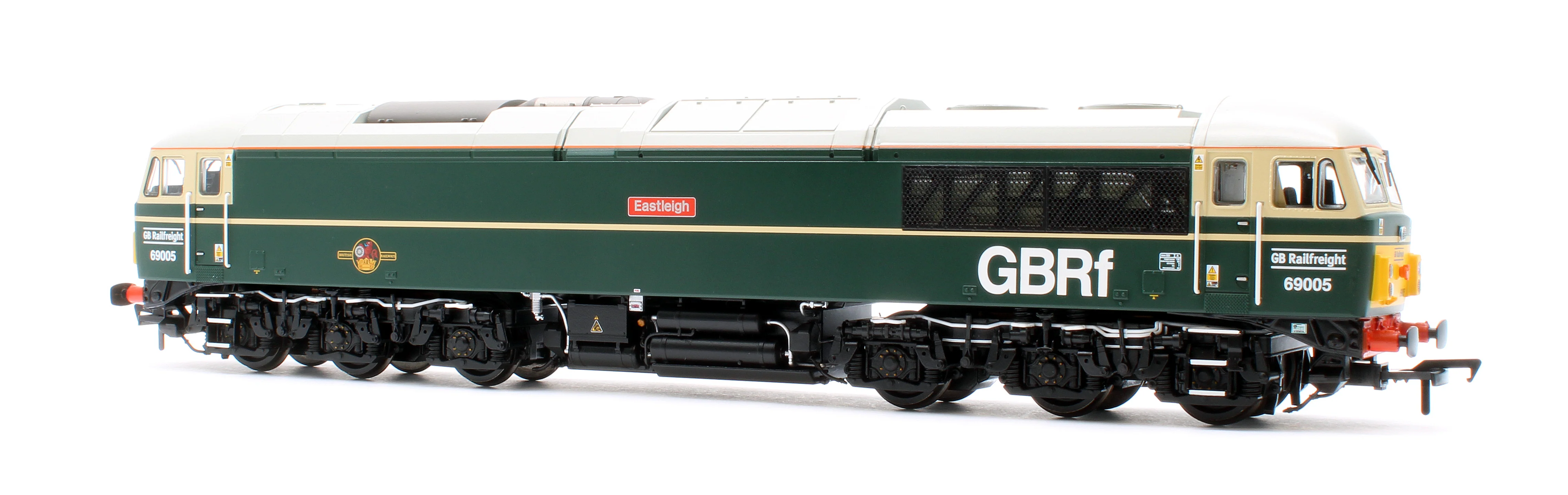 35-780SFX Class 69 69005 'Eastleigh' BR Green (Late Crest) (GBRf) Diesel Locomotive - DCC Sound Deluxe - Image 4