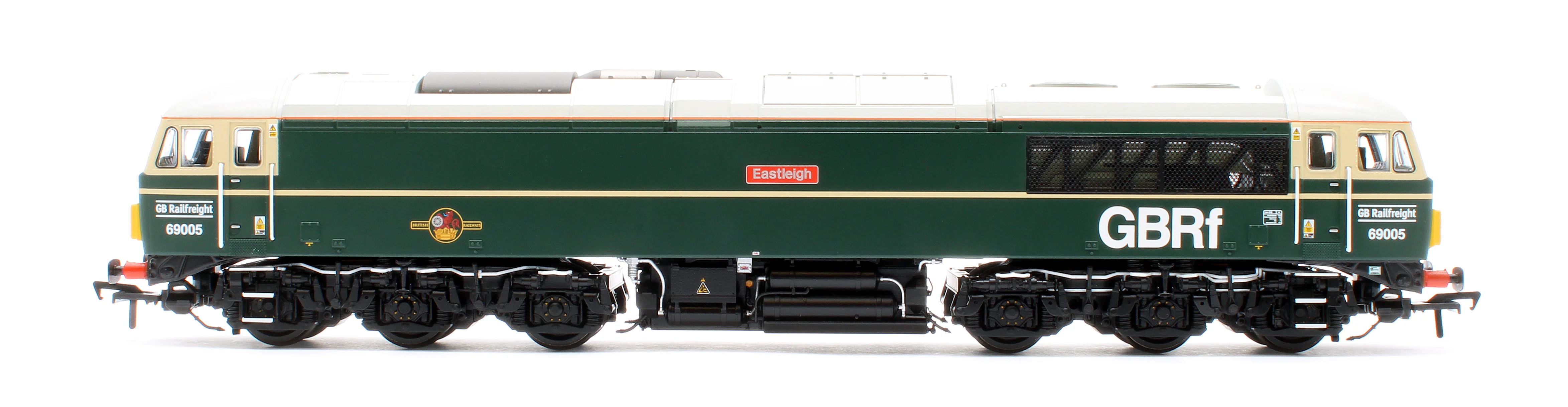 35-780SFX Class 69 69005 'Eastleigh' BR Green (Late Crest) (GBRf) Diesel Locomotive - DCC Sound Deluxe - Image 5