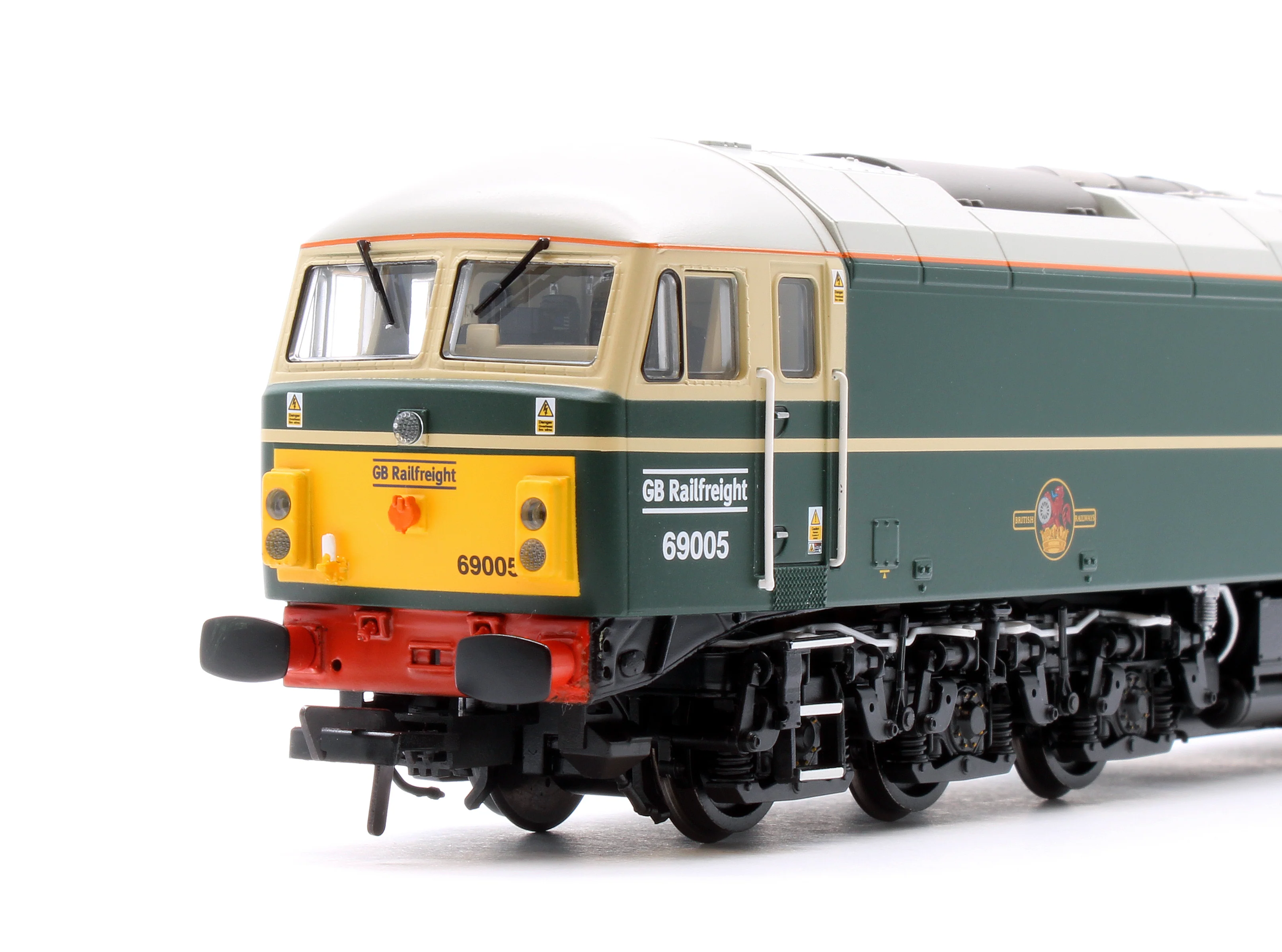 35-780SFX Class 69 69005 'Eastleigh' BR Green (Late Crest) (GBRf) Diesel Locomotive - DCC Sound Deluxe - Image 7