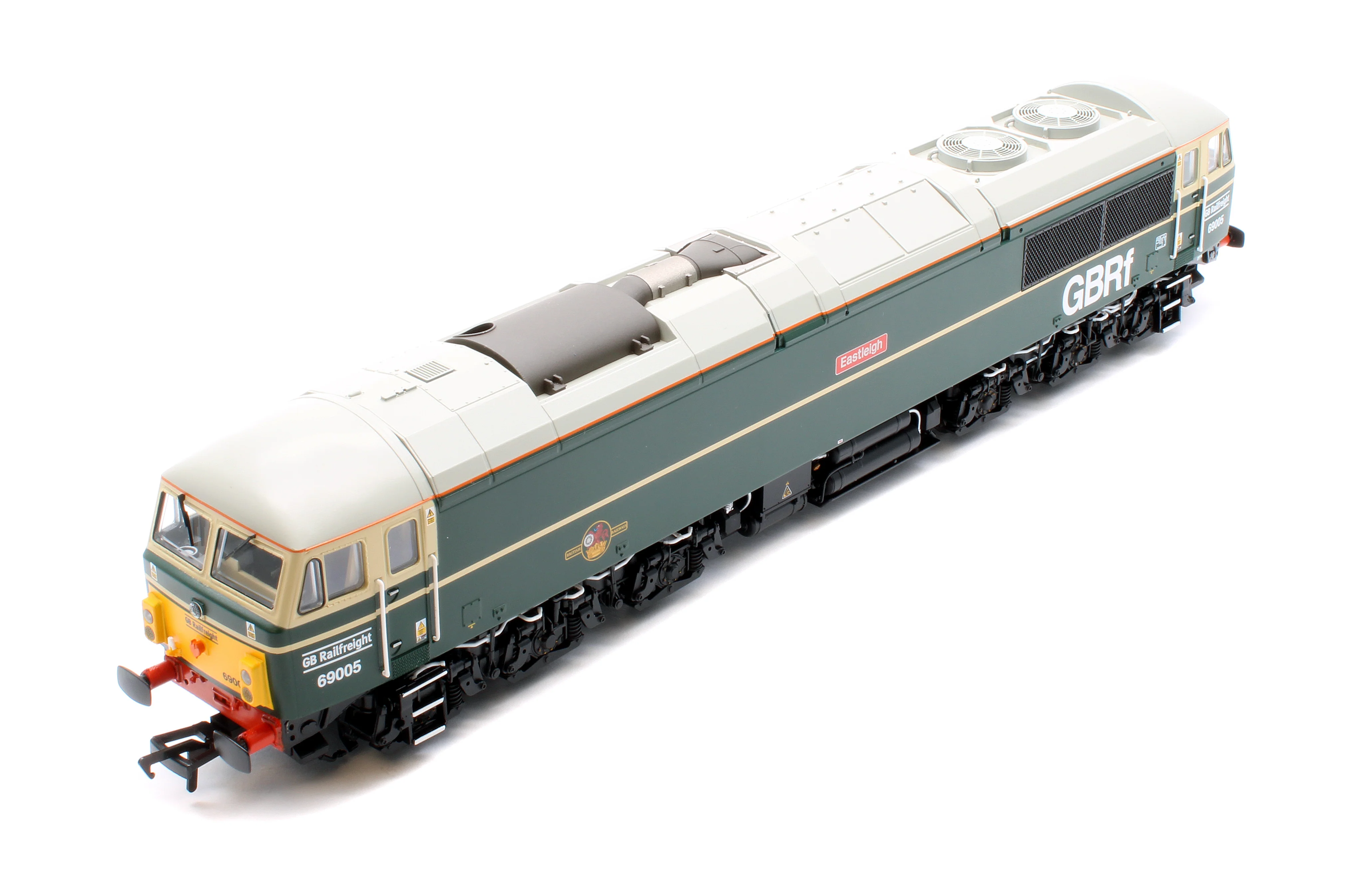 35-780SFX Class 69 69005 'Eastleigh' BR Green (Late Crest) (GBRf) Diesel Locomotive - DCC Sound Deluxe - Image 8
