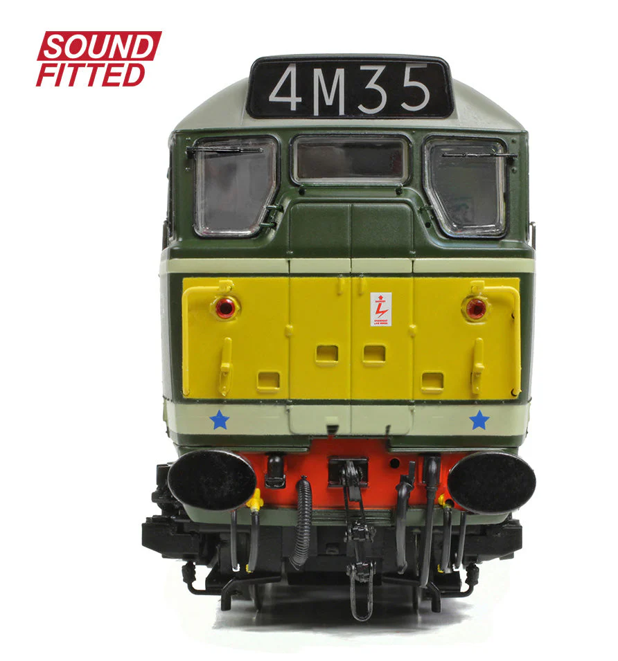 35-802SF Class 30 D5574 BR Green (Small Yellow Panels) Diesel Locomotive - DCC Sound - Image 5
