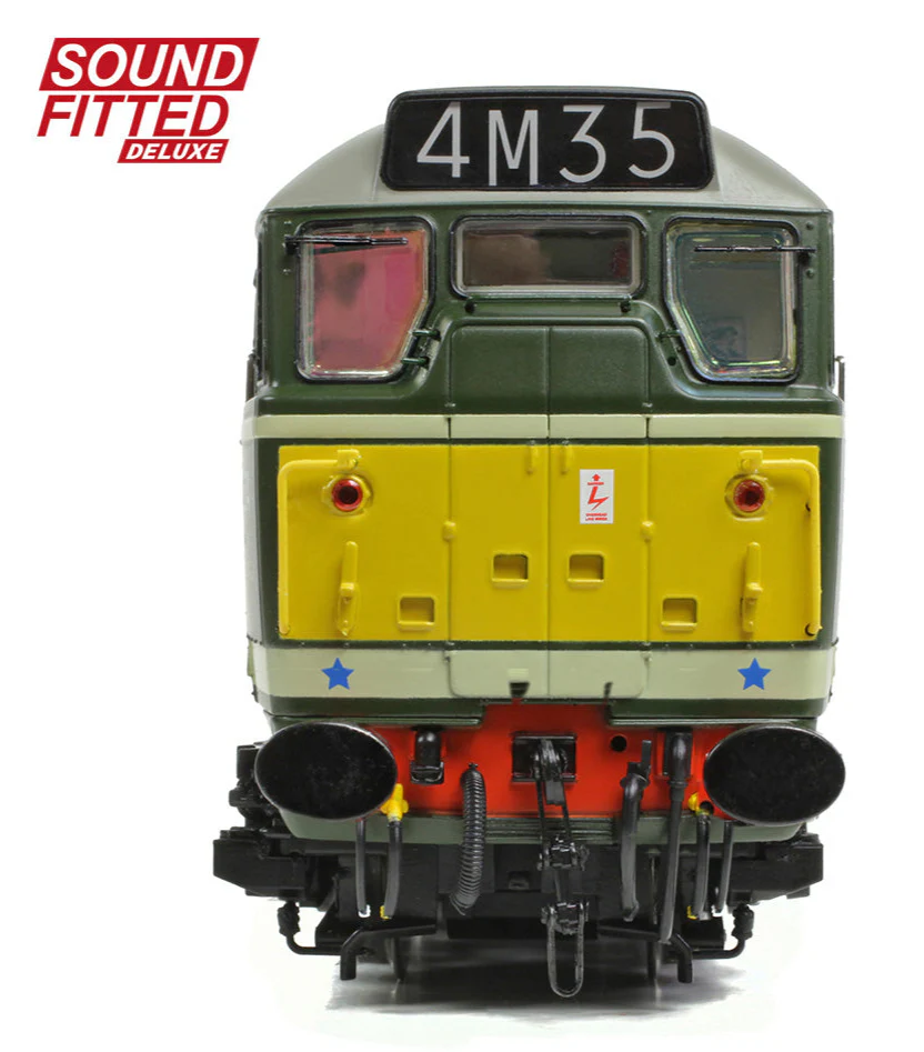 35-802SFX Class 30 D5574 BR Green (Small Yellow Panels) Diesel Locomotive - DCC Sound Deluxe - Image 5