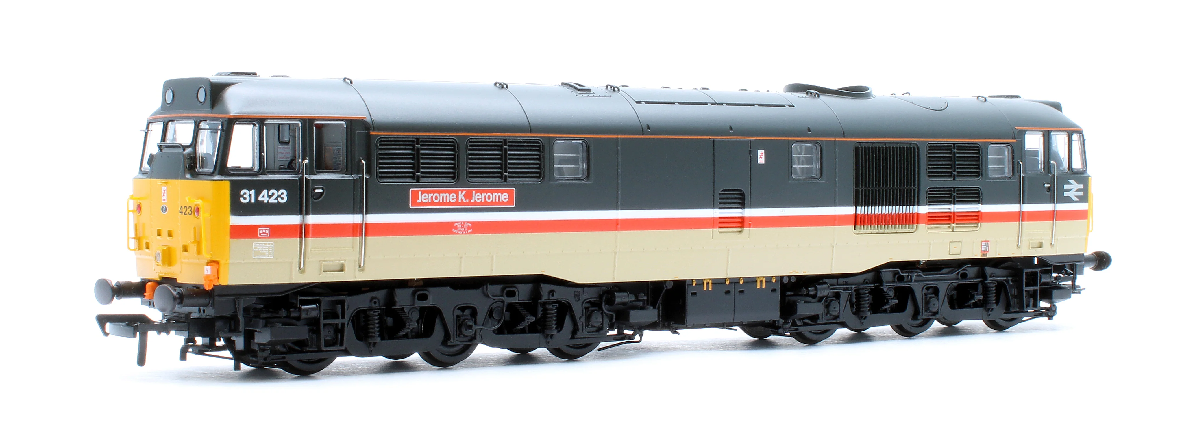 35-827SF Class 31/4 Refurbished 31423 'Jerome K. Jerome' BR InterCity (Mainline) Diesel Locomotive - DCC Sound - Image 3