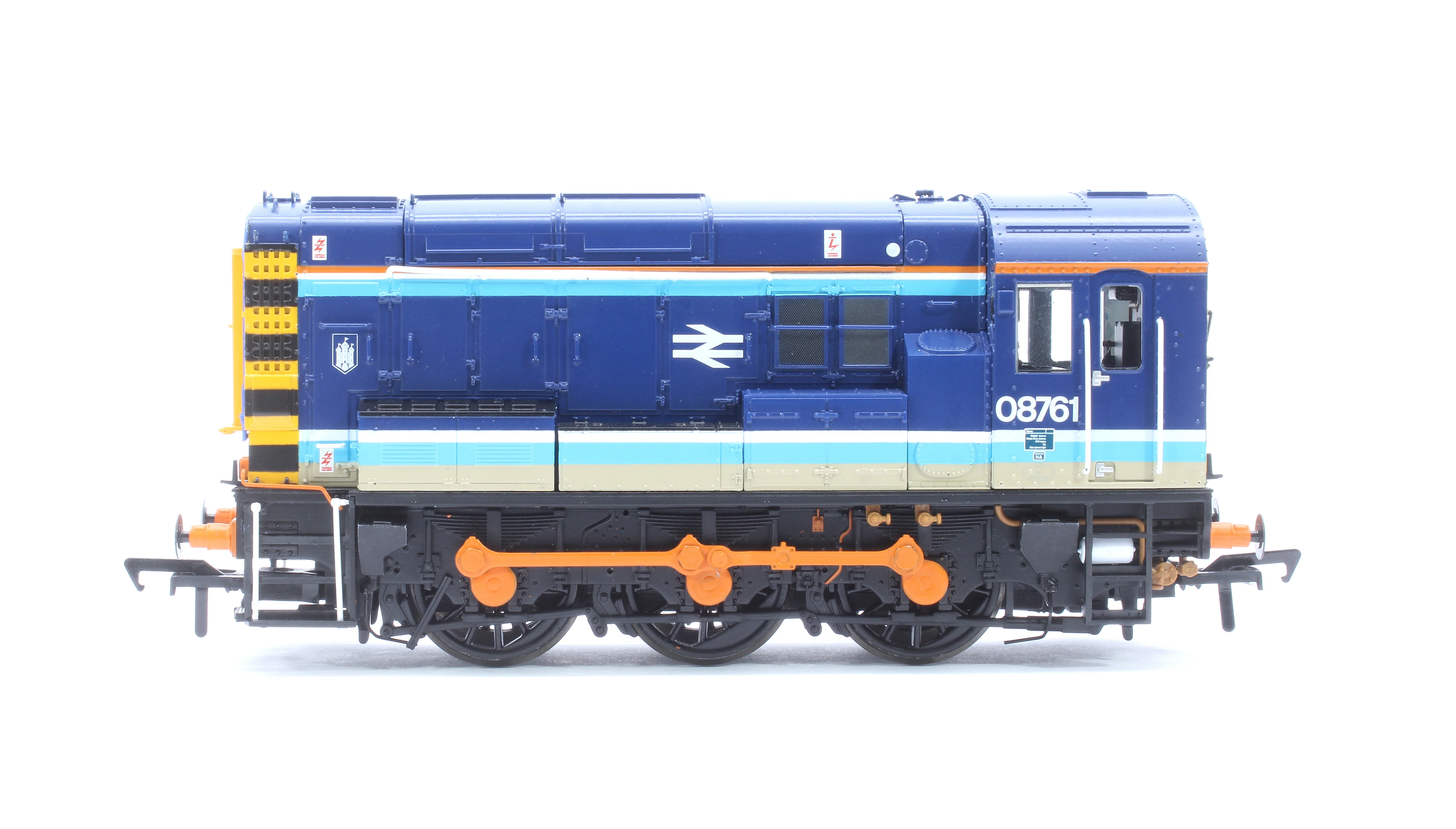 35-910SF Class 08 08761 BR Provincial Diesel Locomotive - DCC Sound - Image 6