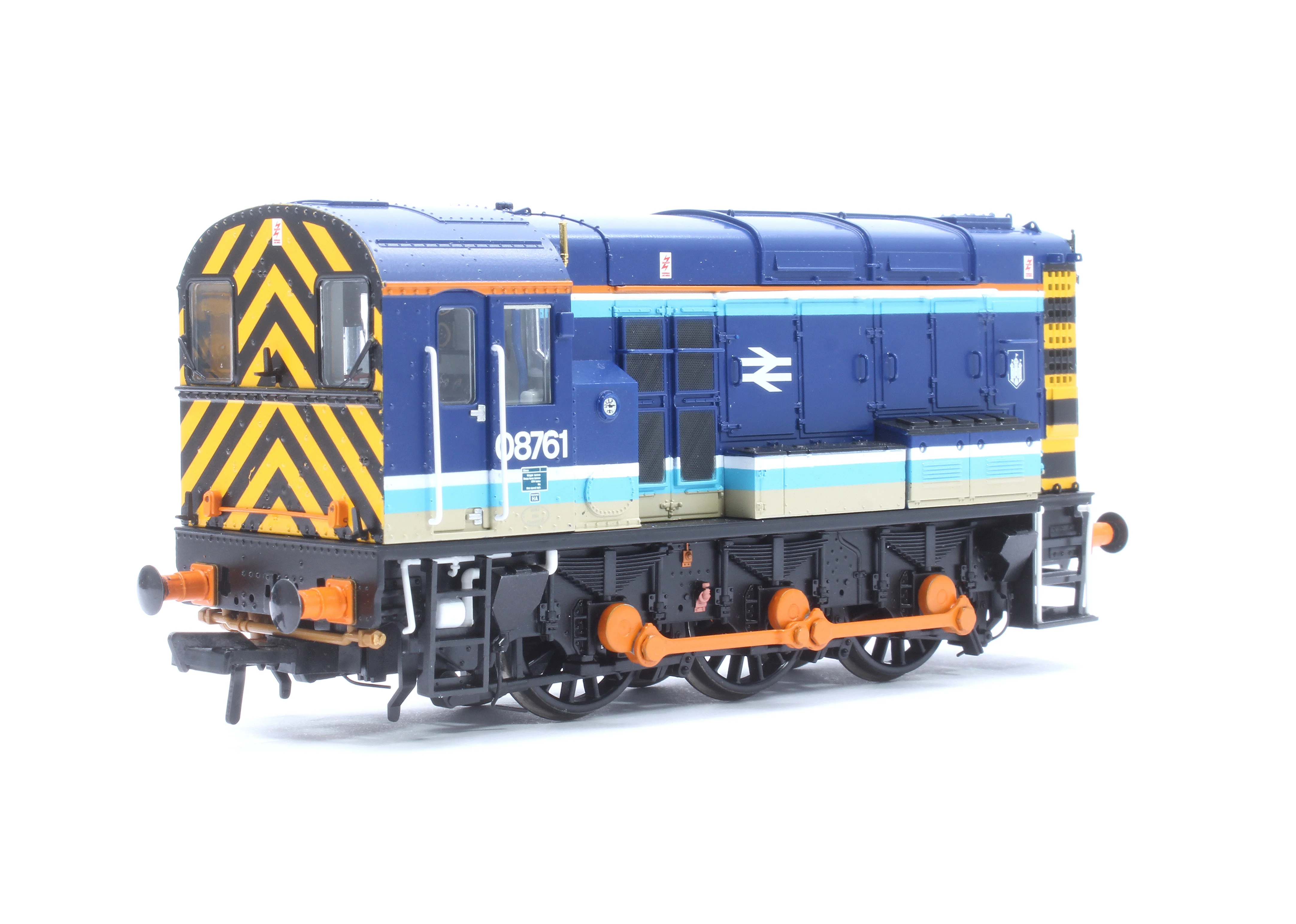 35-910SFX Class 08 08761 BR Provincial Diesel Locomotive - Deluxe DCC Sound - Image 3