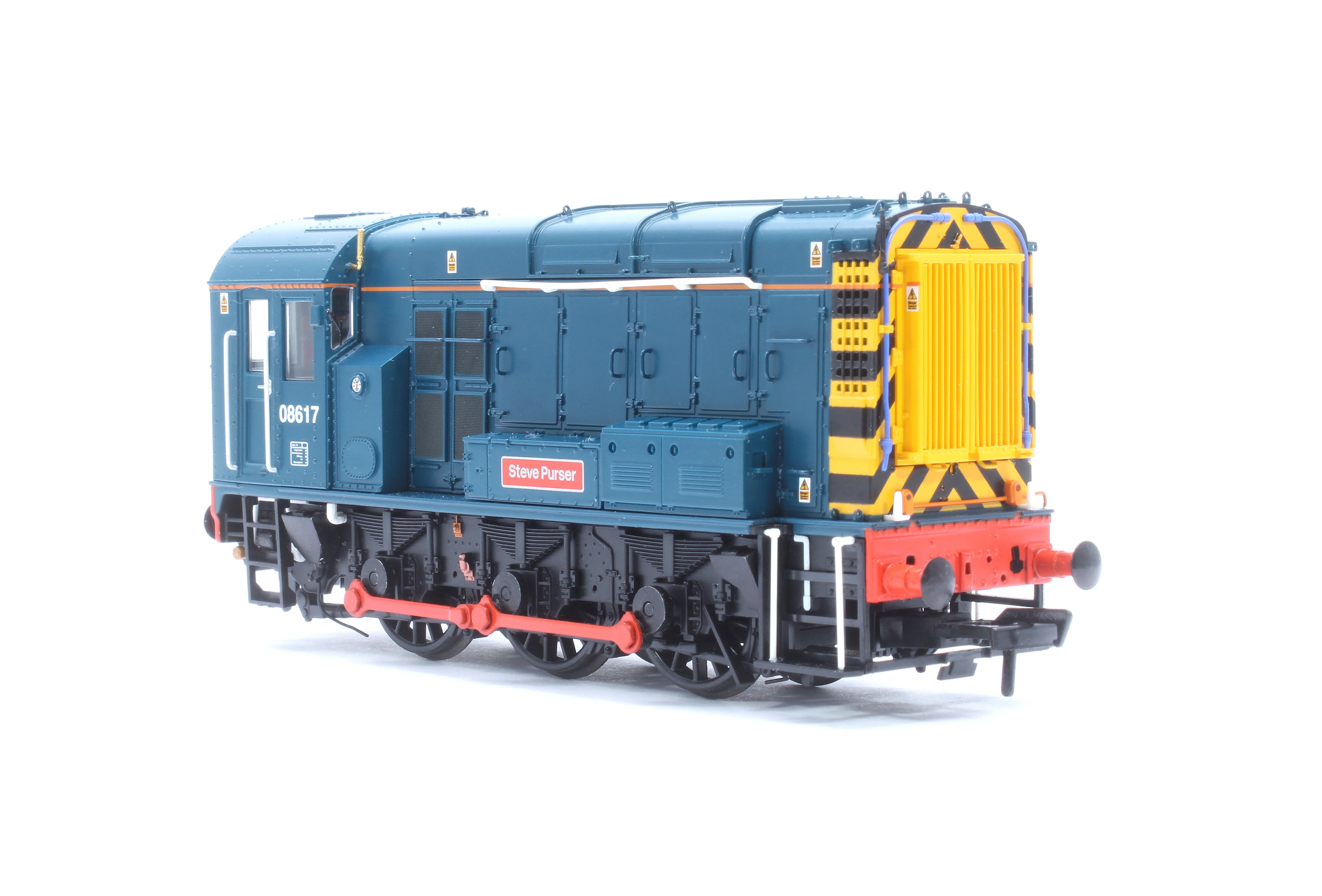 35-915 Class 08 08617 'Steve Purser' BR Blue Diesel Locomotive - Image 4